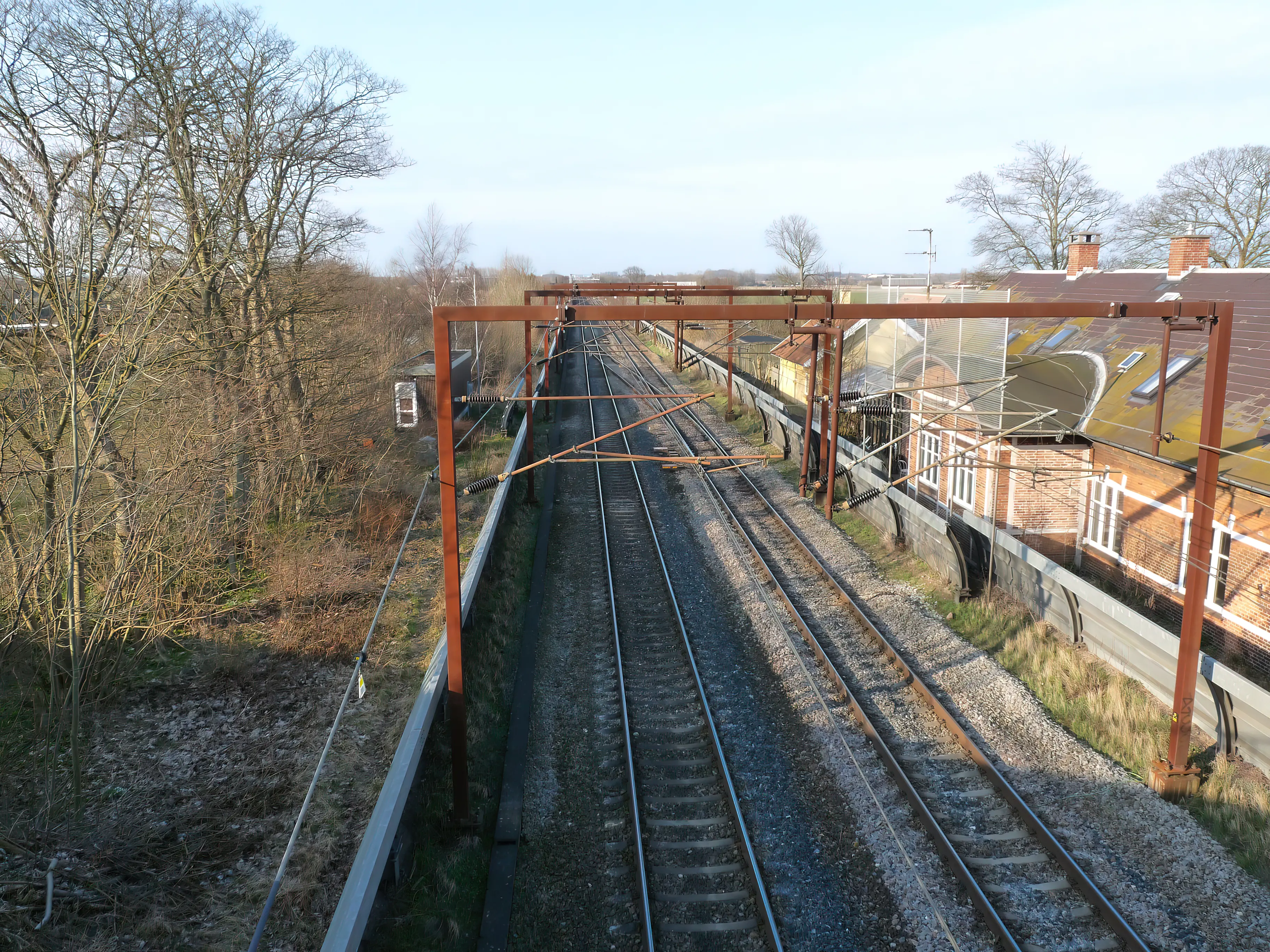 Billede af Forlev Station.