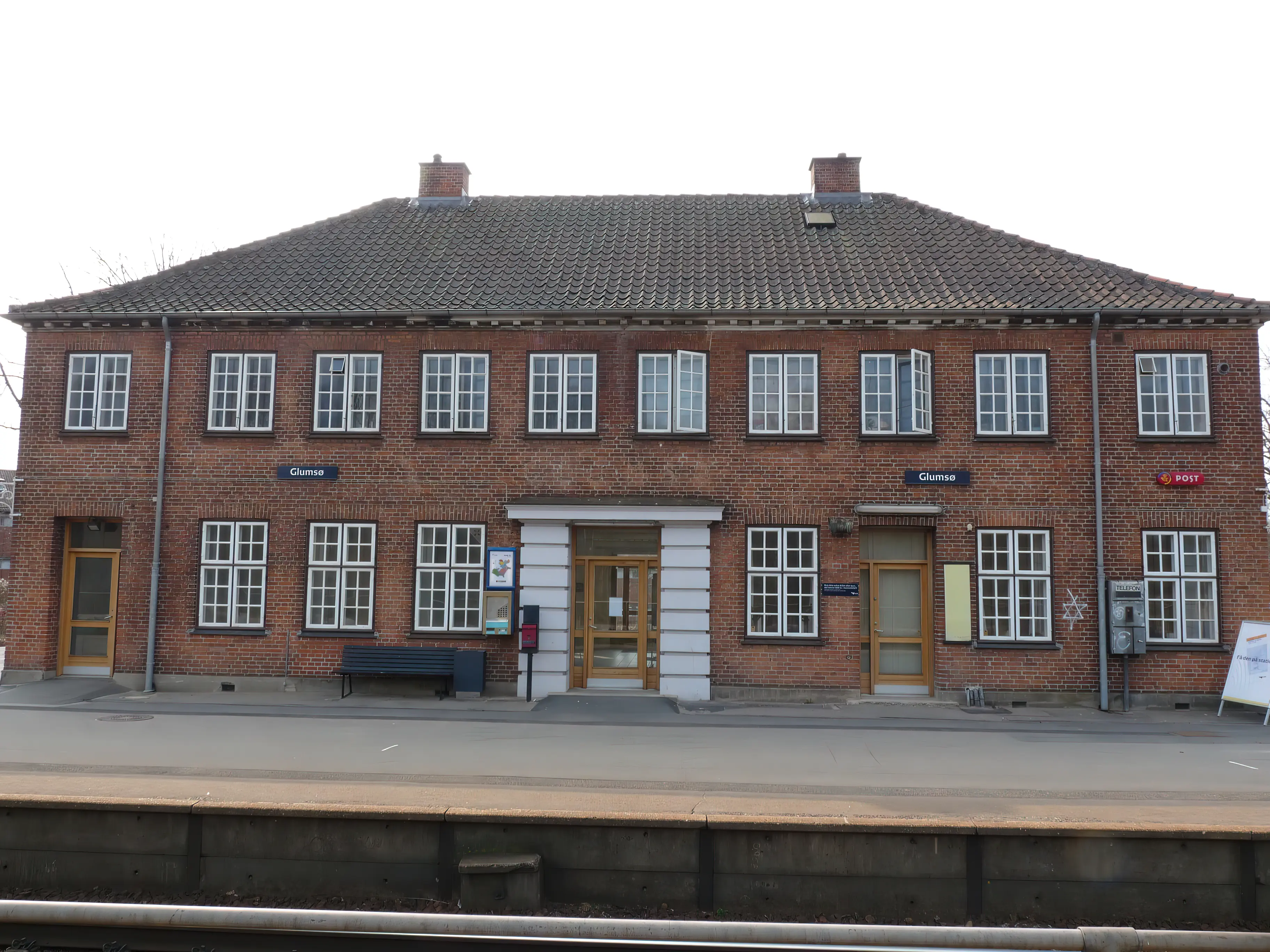 Billede af Glumsø Station.