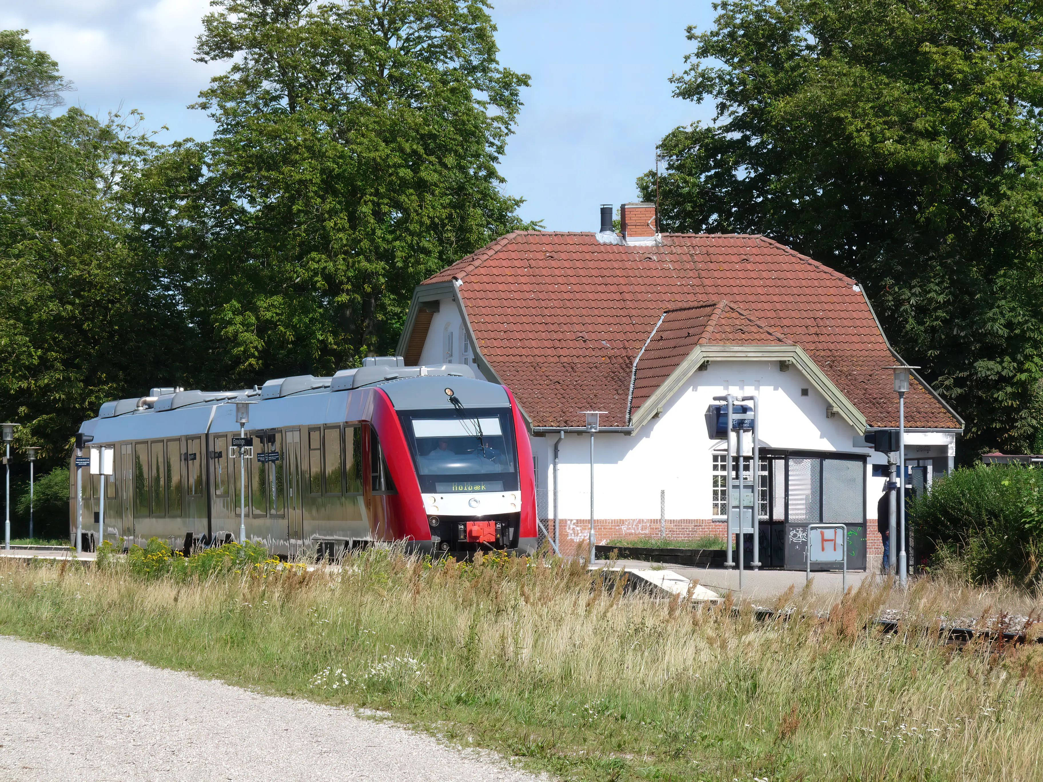 Billede af Grevinge Station.