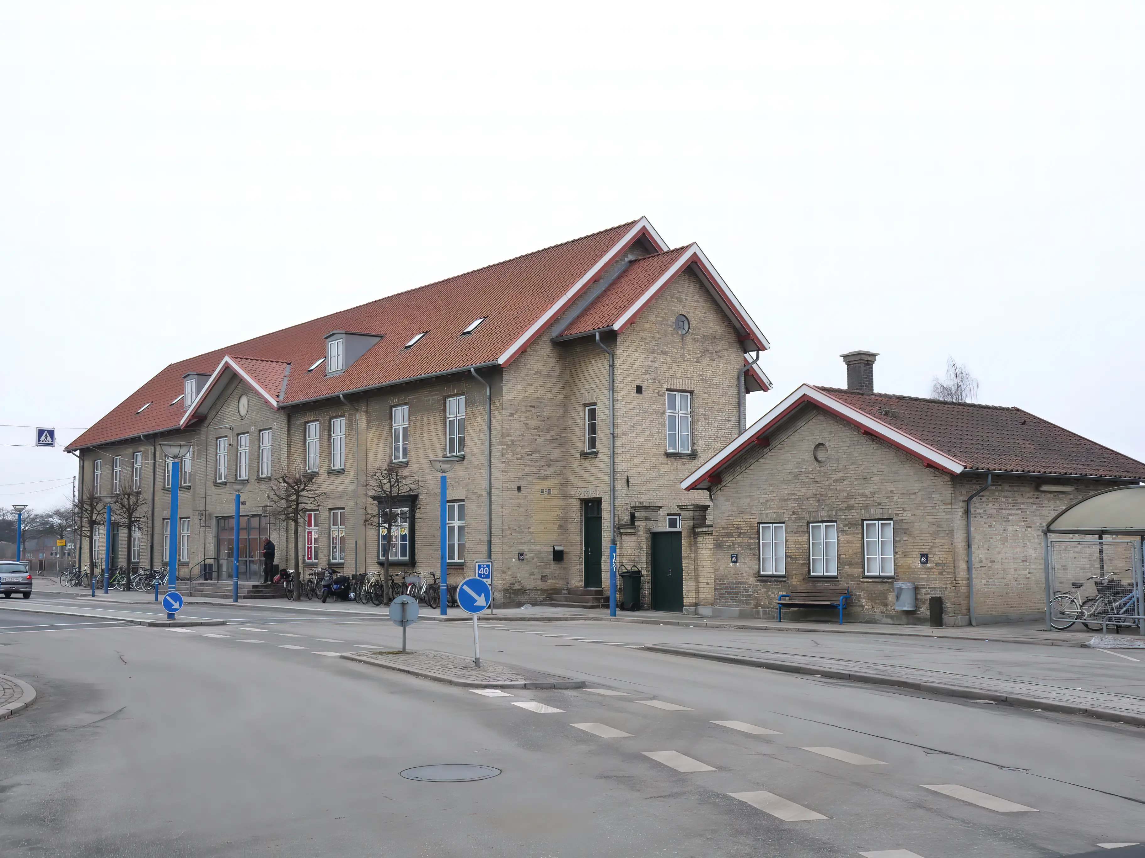 Billede af Haslev Station. Billede af Haslev Station.