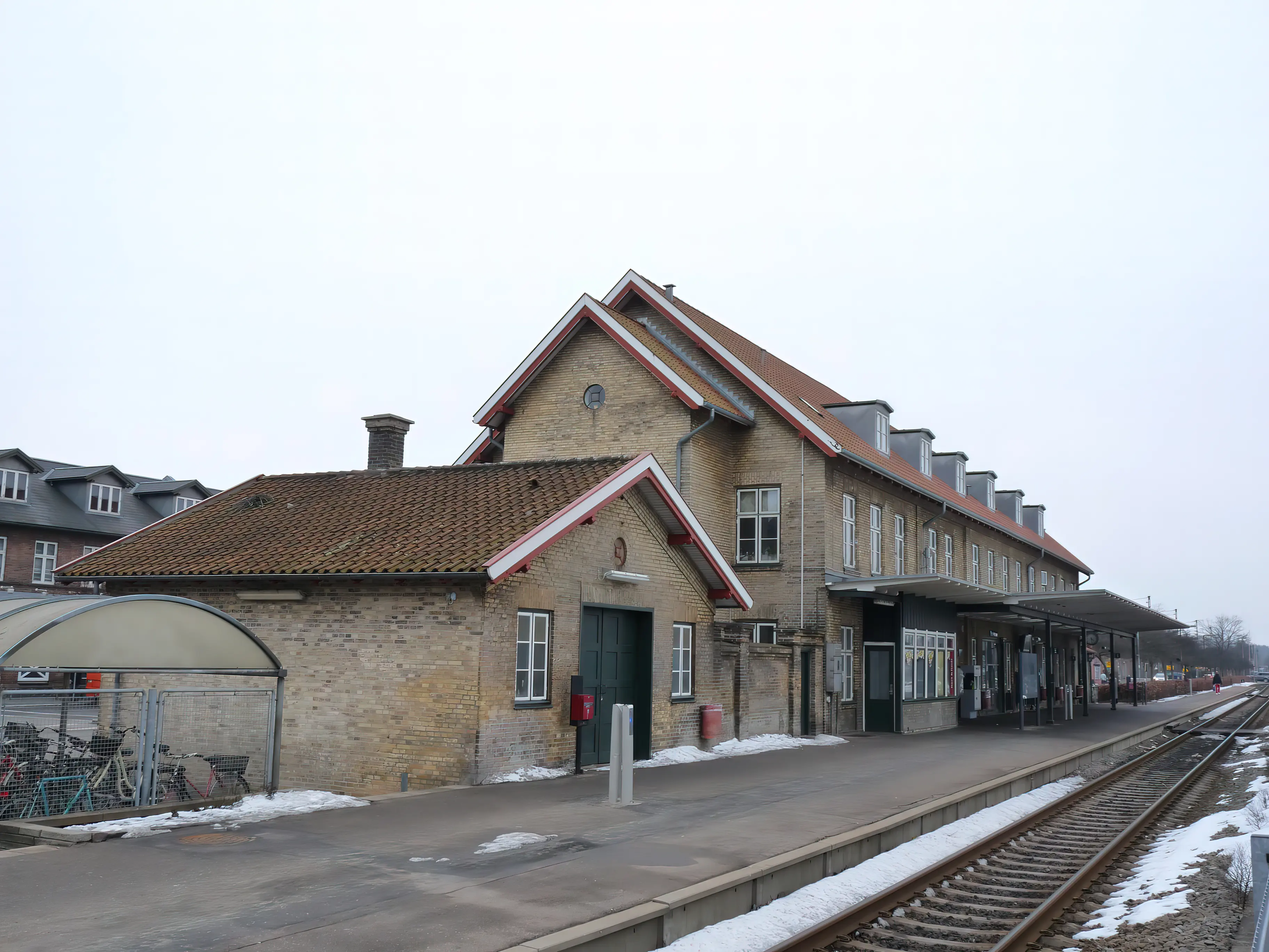 Billede af Haslev Station. Billede af Haslev Station.