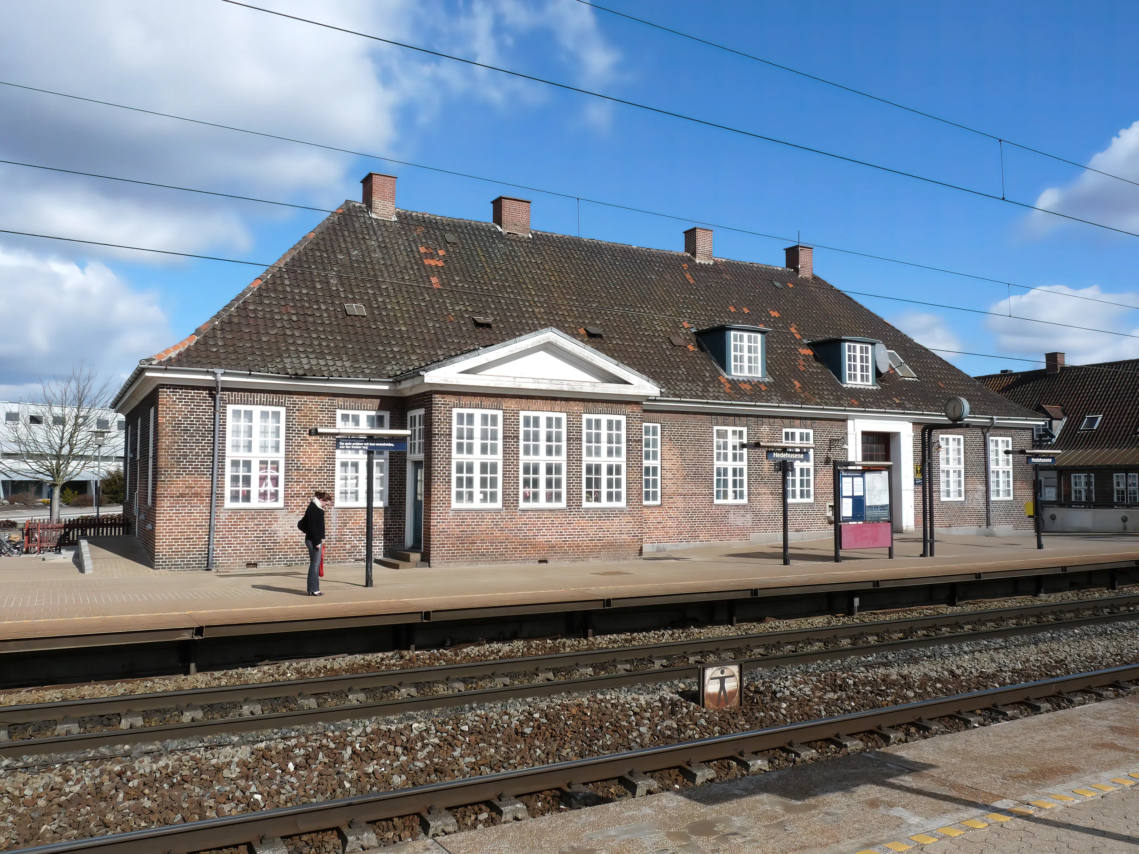Billede af Hedehusene Station. Billede af Hedehusene Station.