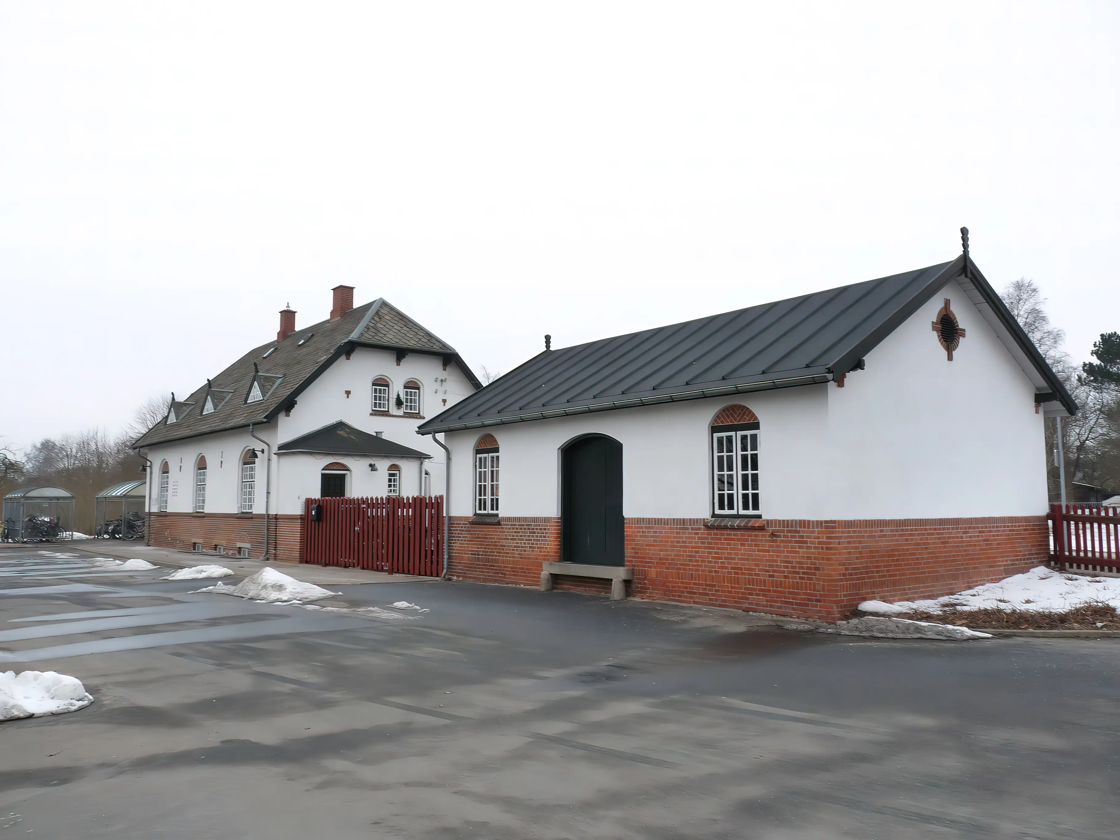 Billede af Herfølge Station. Billede af Herfølge Station.
