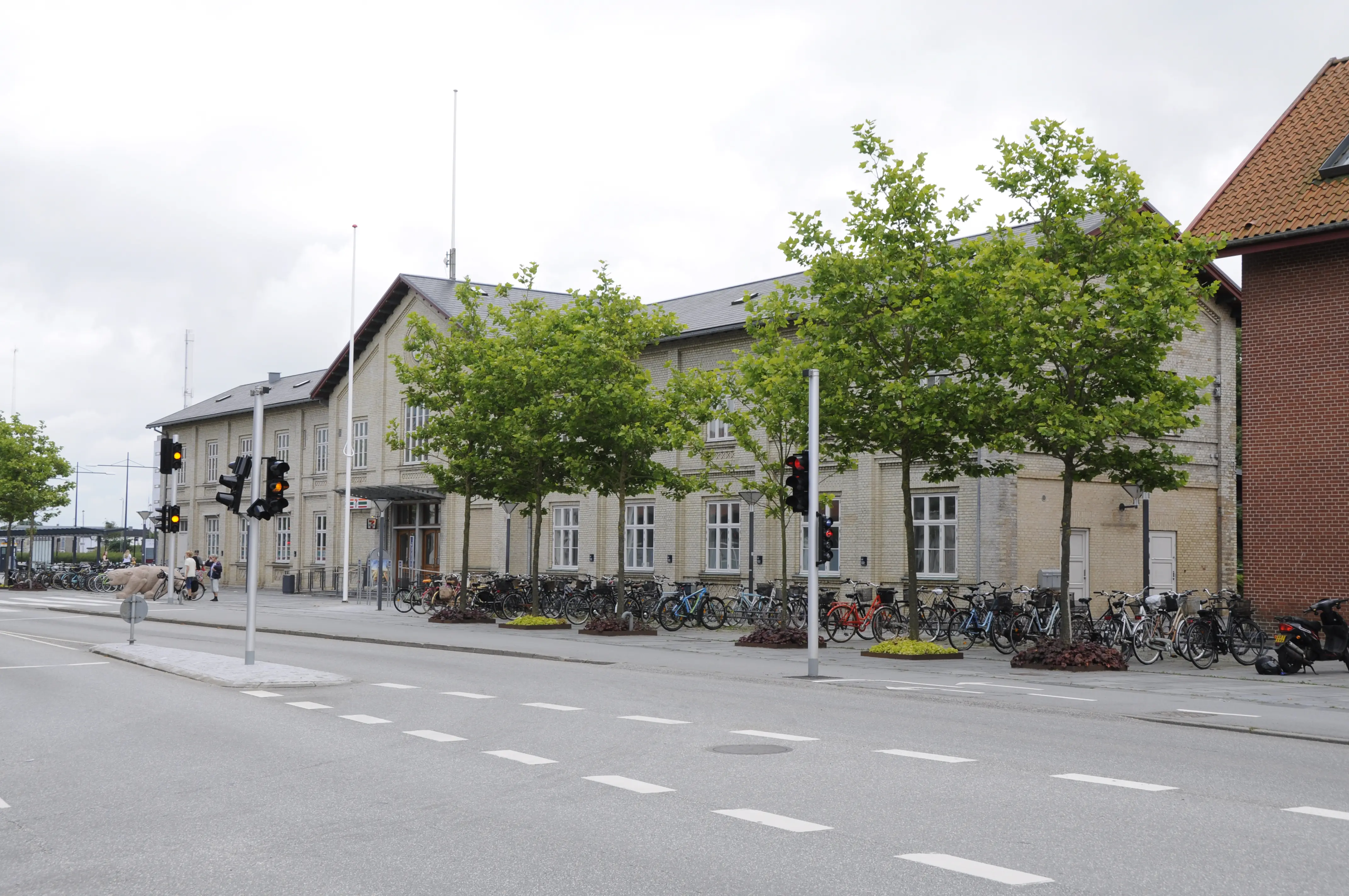 Billede af Hjørring Station. Billede af Hjørring Station.