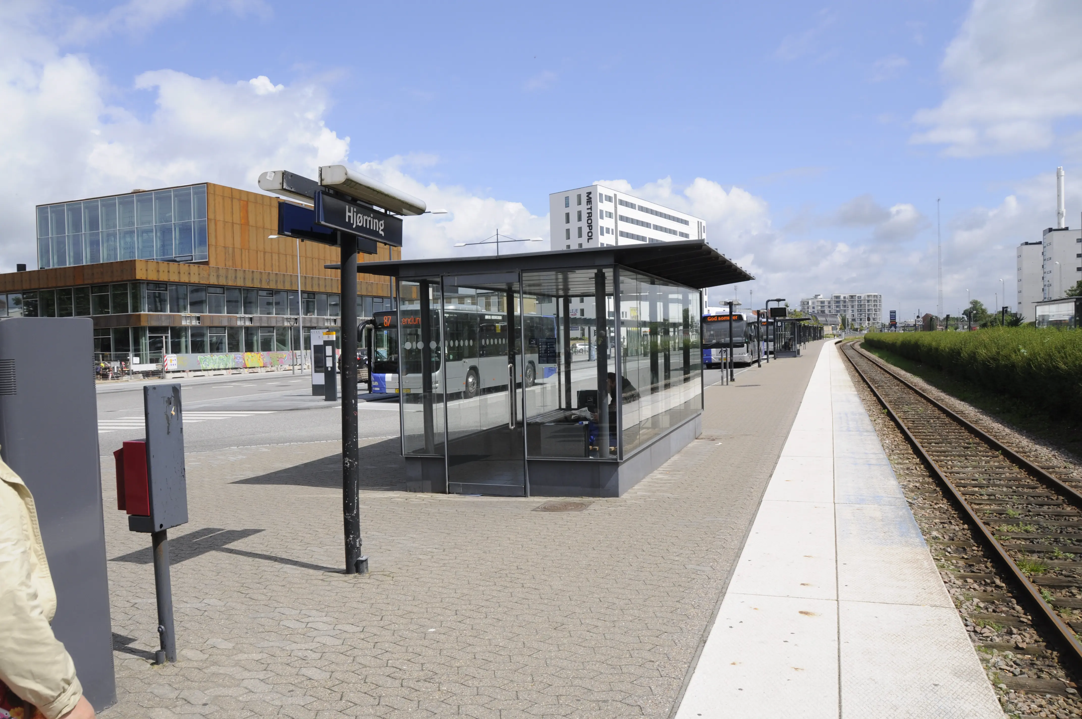 Billede af Hjørring Station. Billede af Hjørring Station.