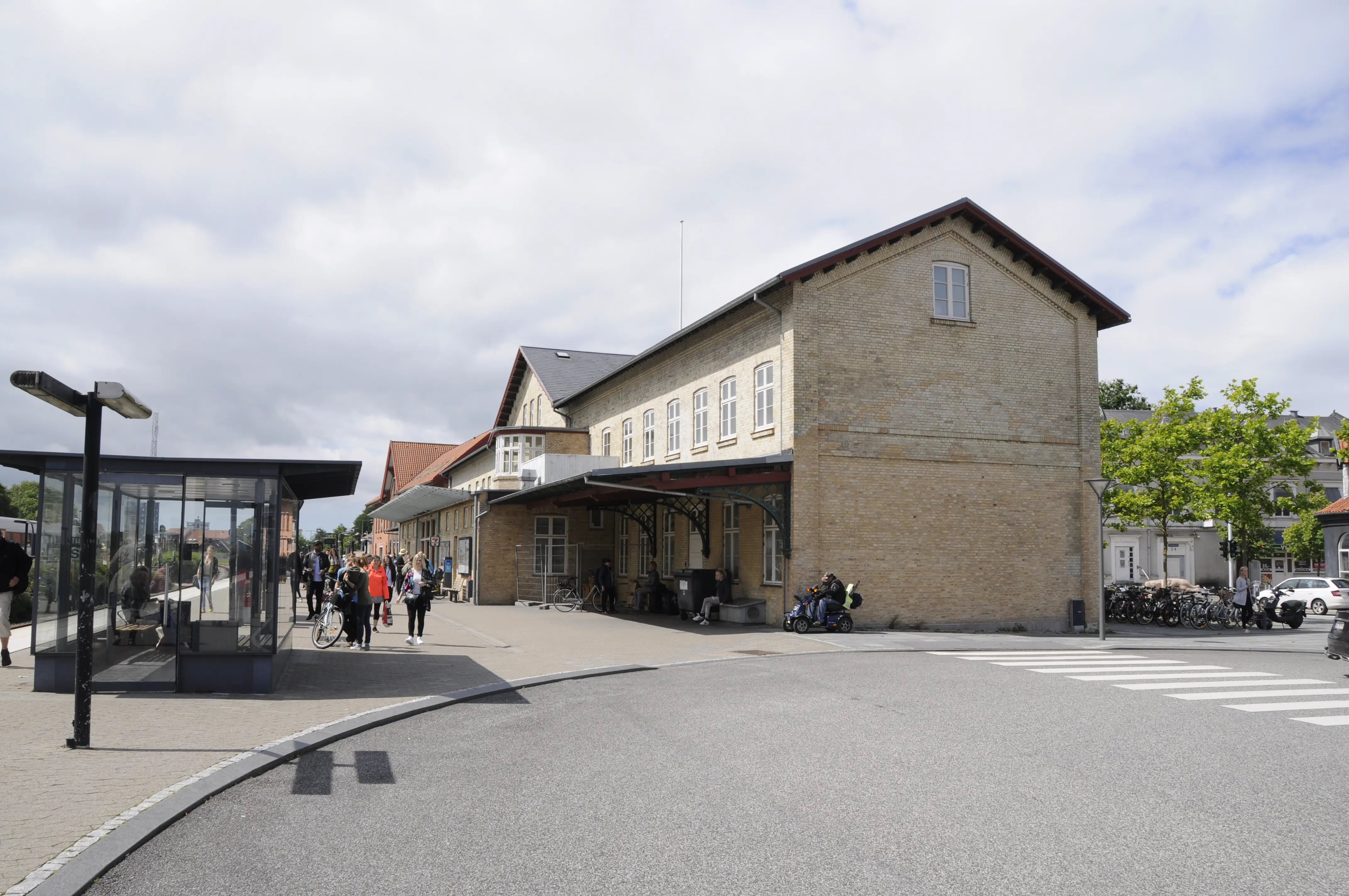 Billede af Hjørring Station. Billede af Hjørring Station.