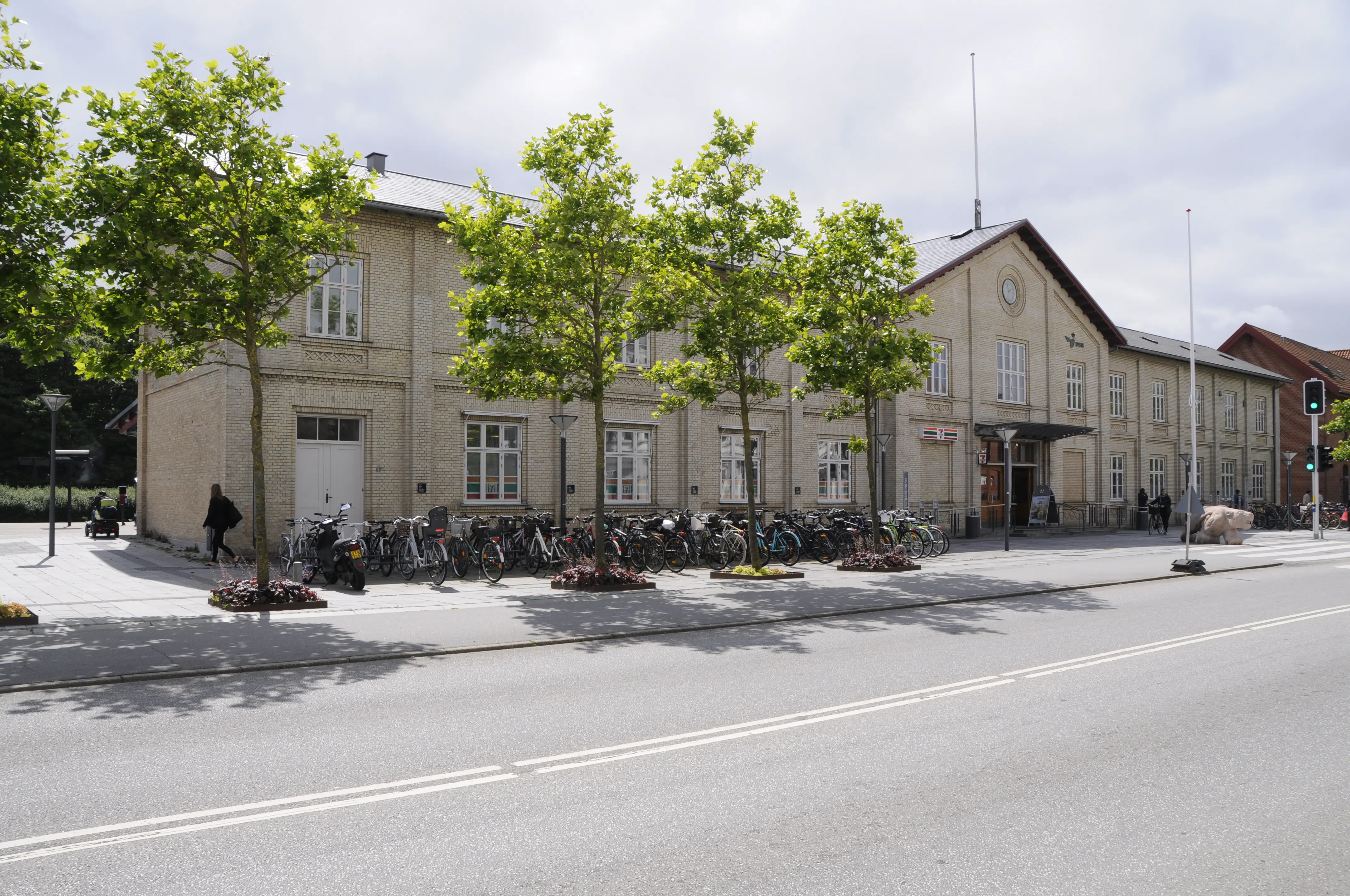 Billede af Hjørring Station. Billede af Hjørring Station.