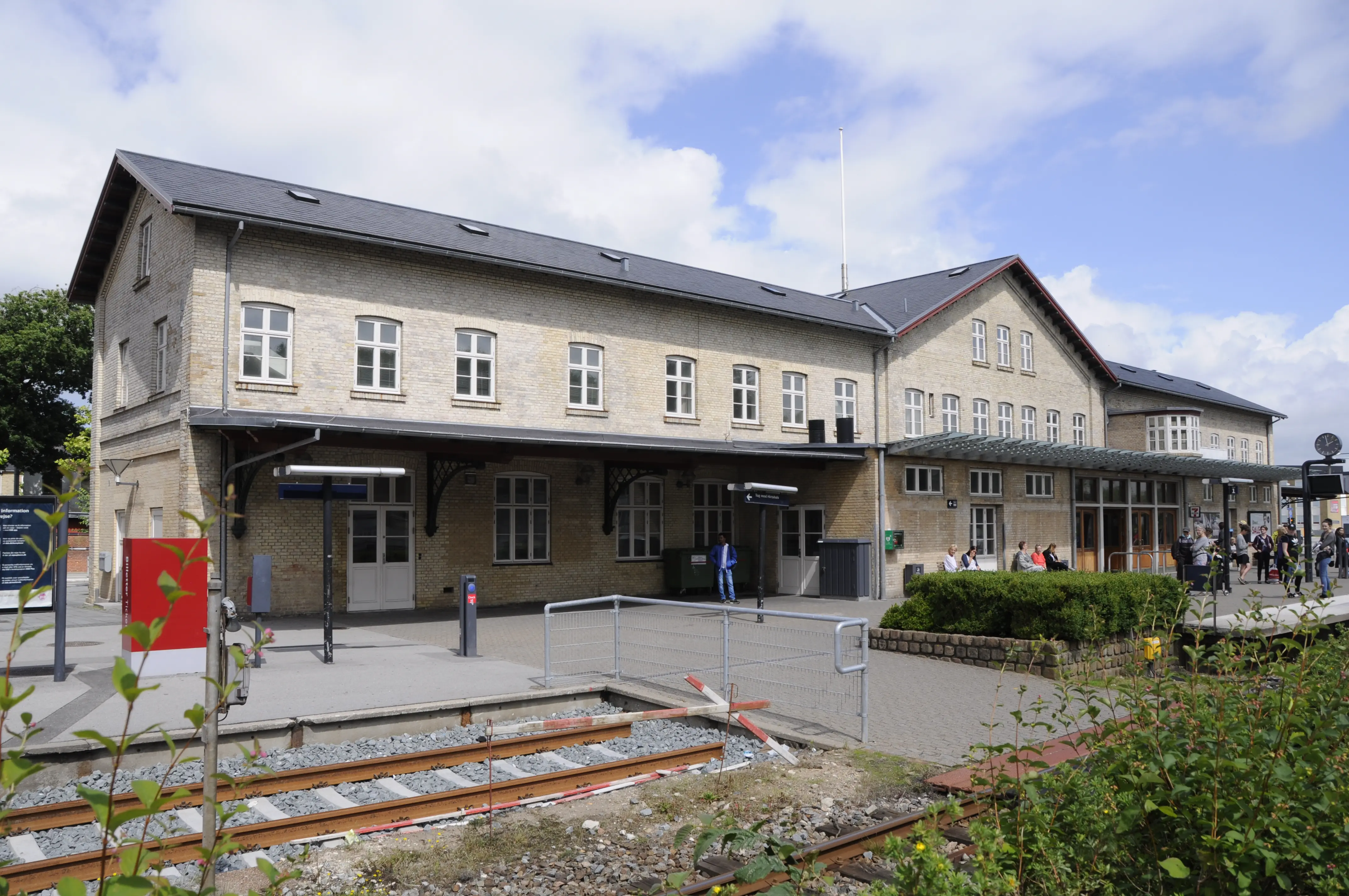 Billede af Hjørring Station. Billede af Hjørring Station.
