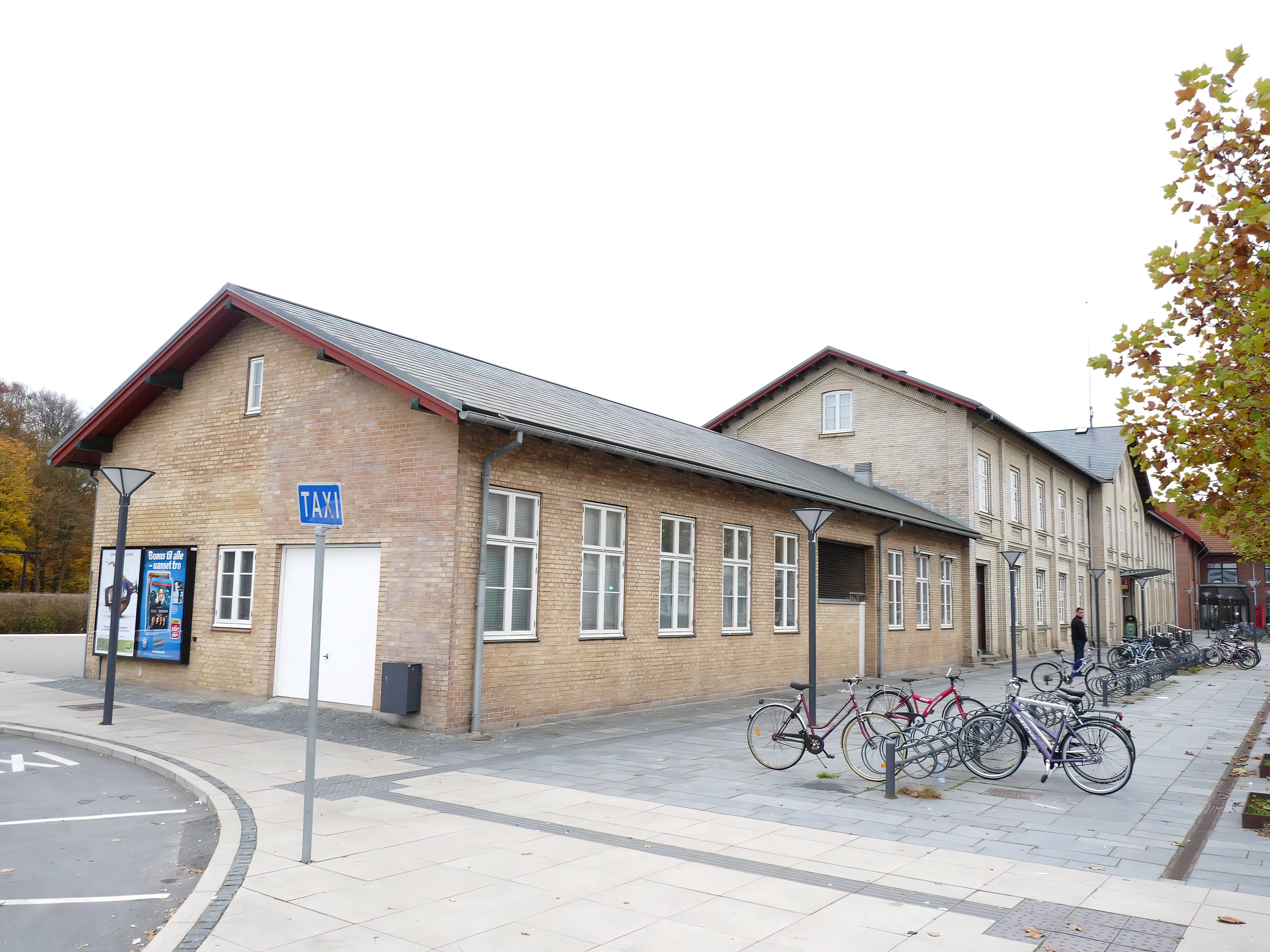 Billede af Hjørring Stations pakhus. Billede af Hjørring Stations pakhus.