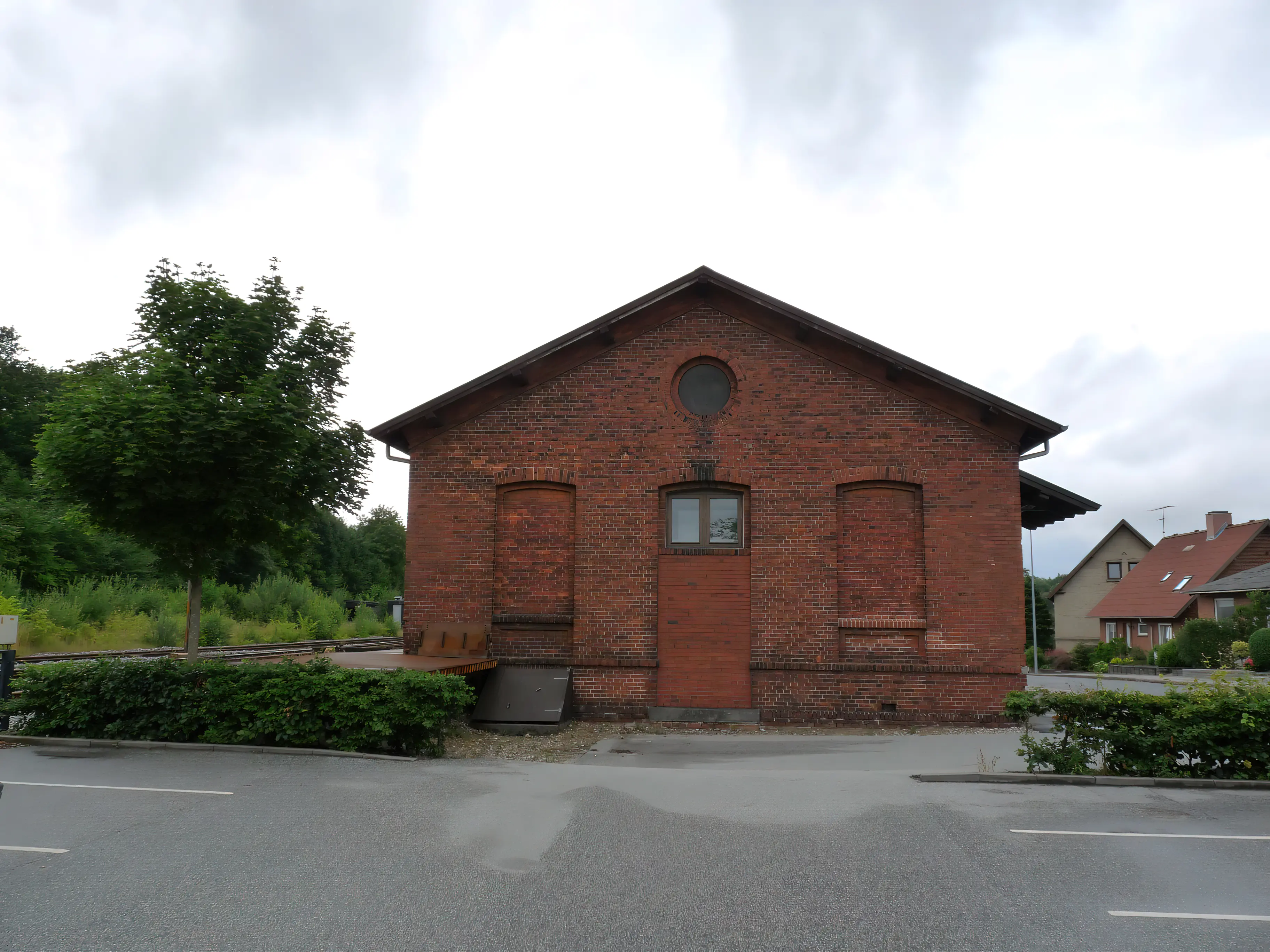 Billede af Hobro Stations pakhus. Billede af Hobro Stations pakhus.