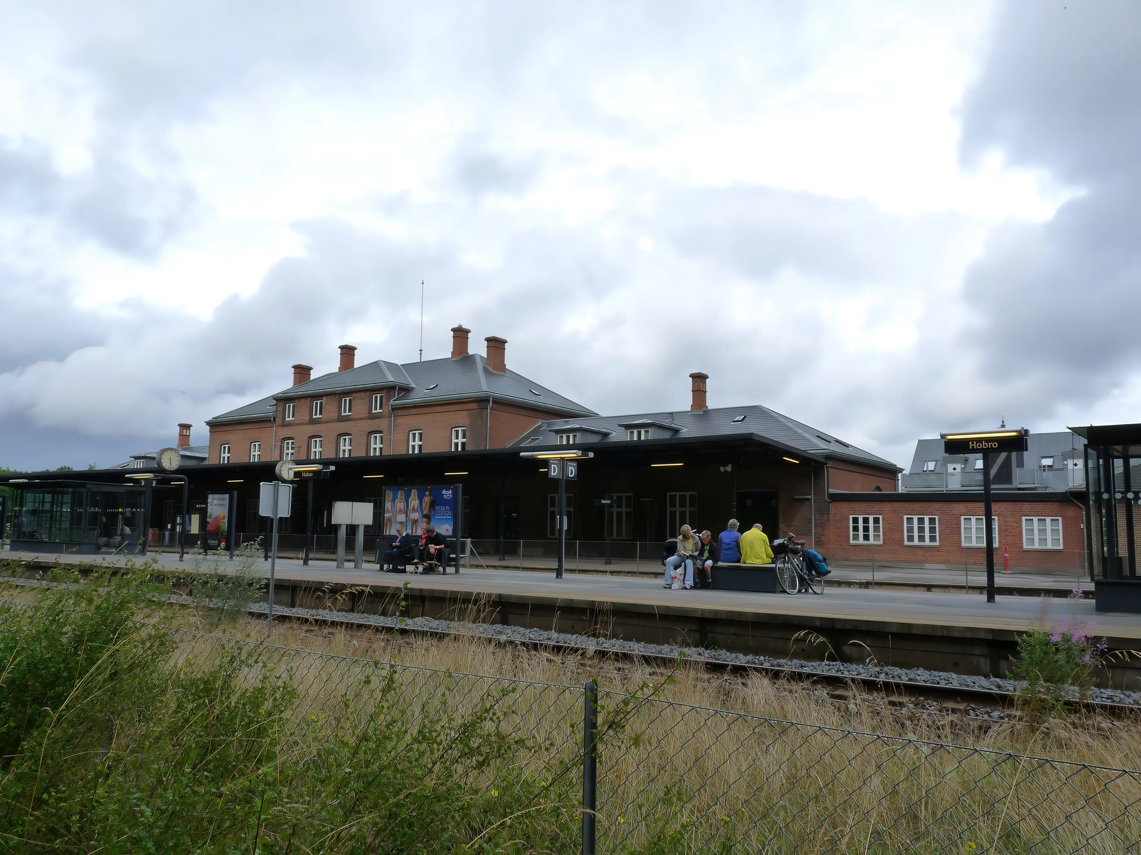 Billede af Hobro Station. Billede af Hobro Station.