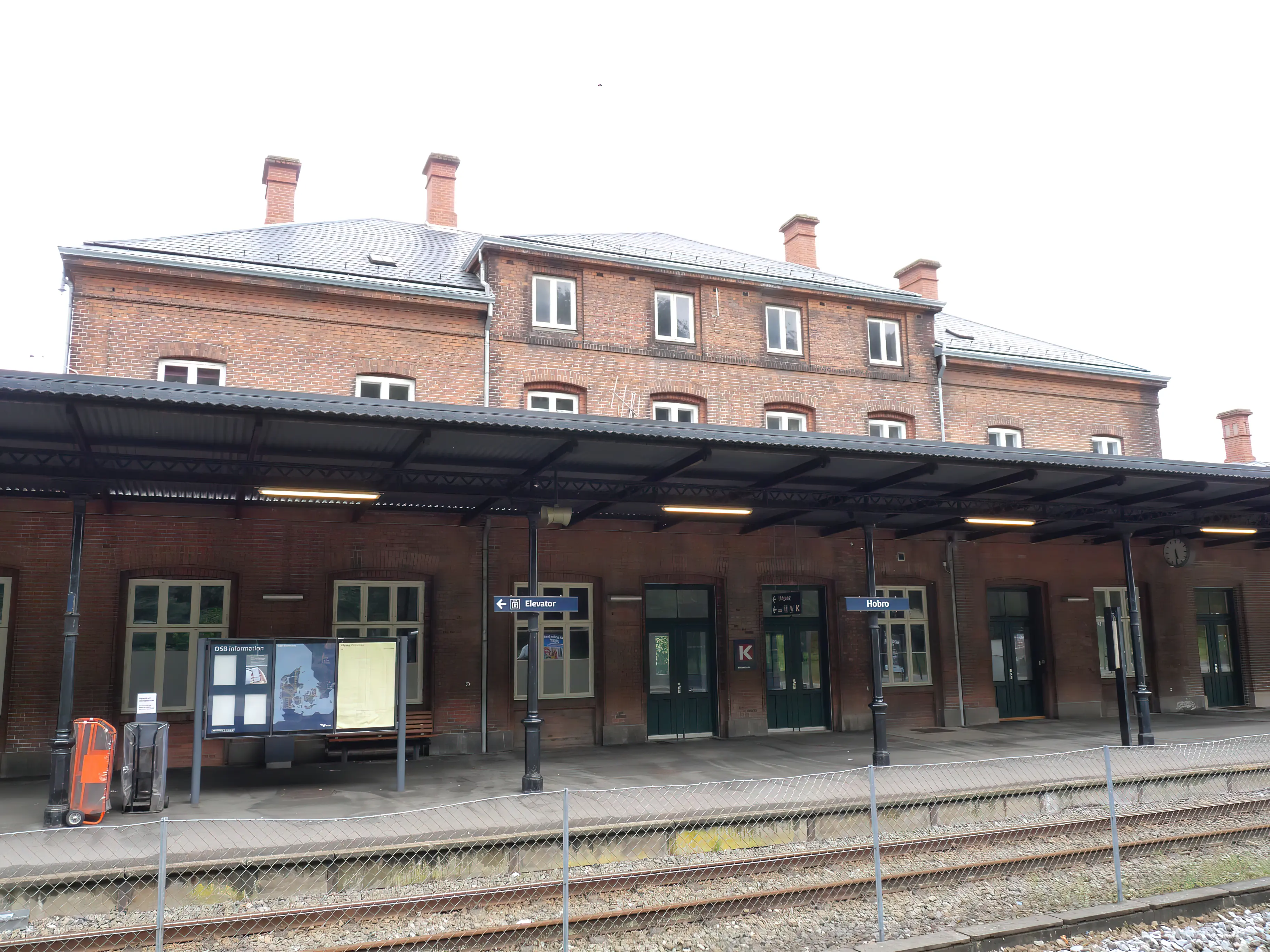 Billede af Hobro Station. Billede af Hobro Station.