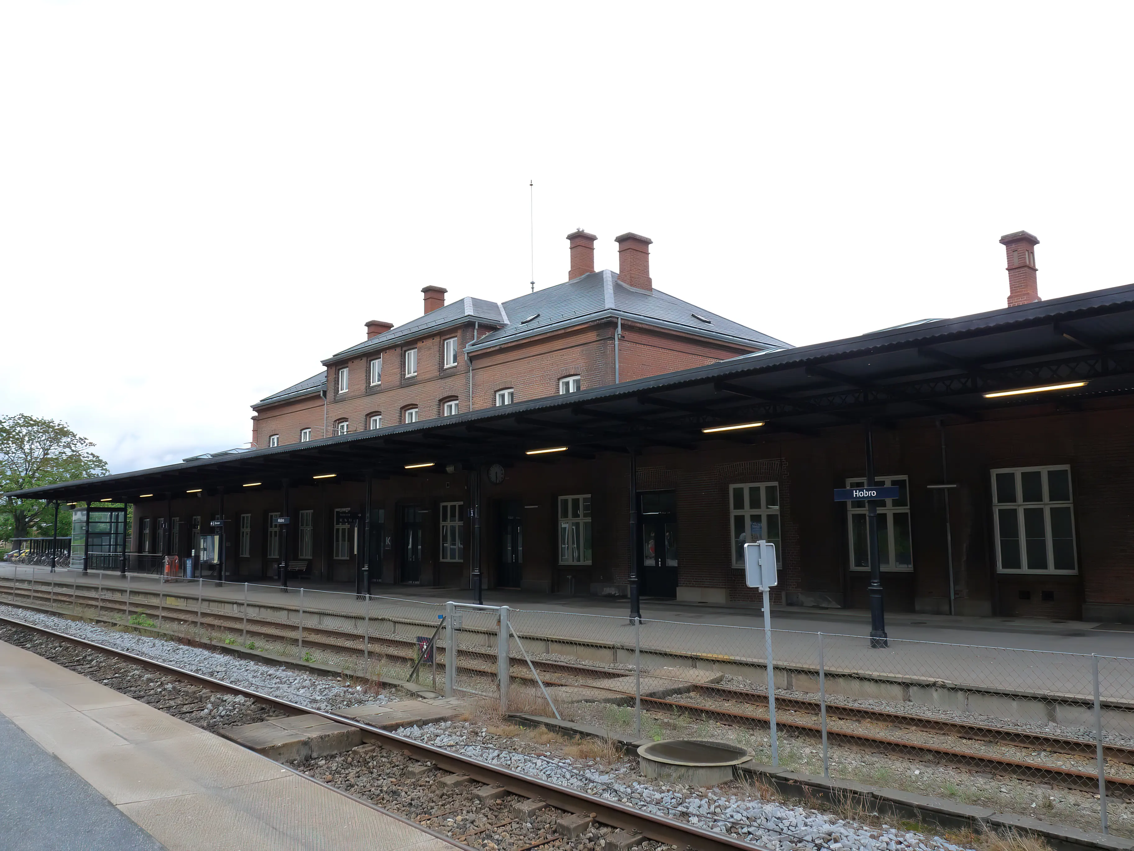 Billede af Hobro Station.