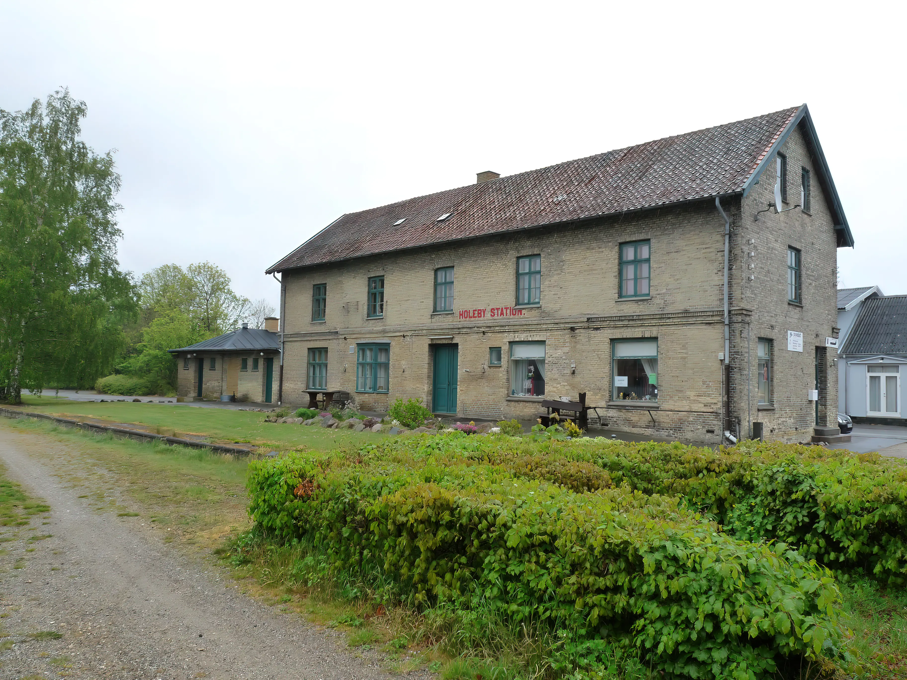 Billede af Holeby Station.