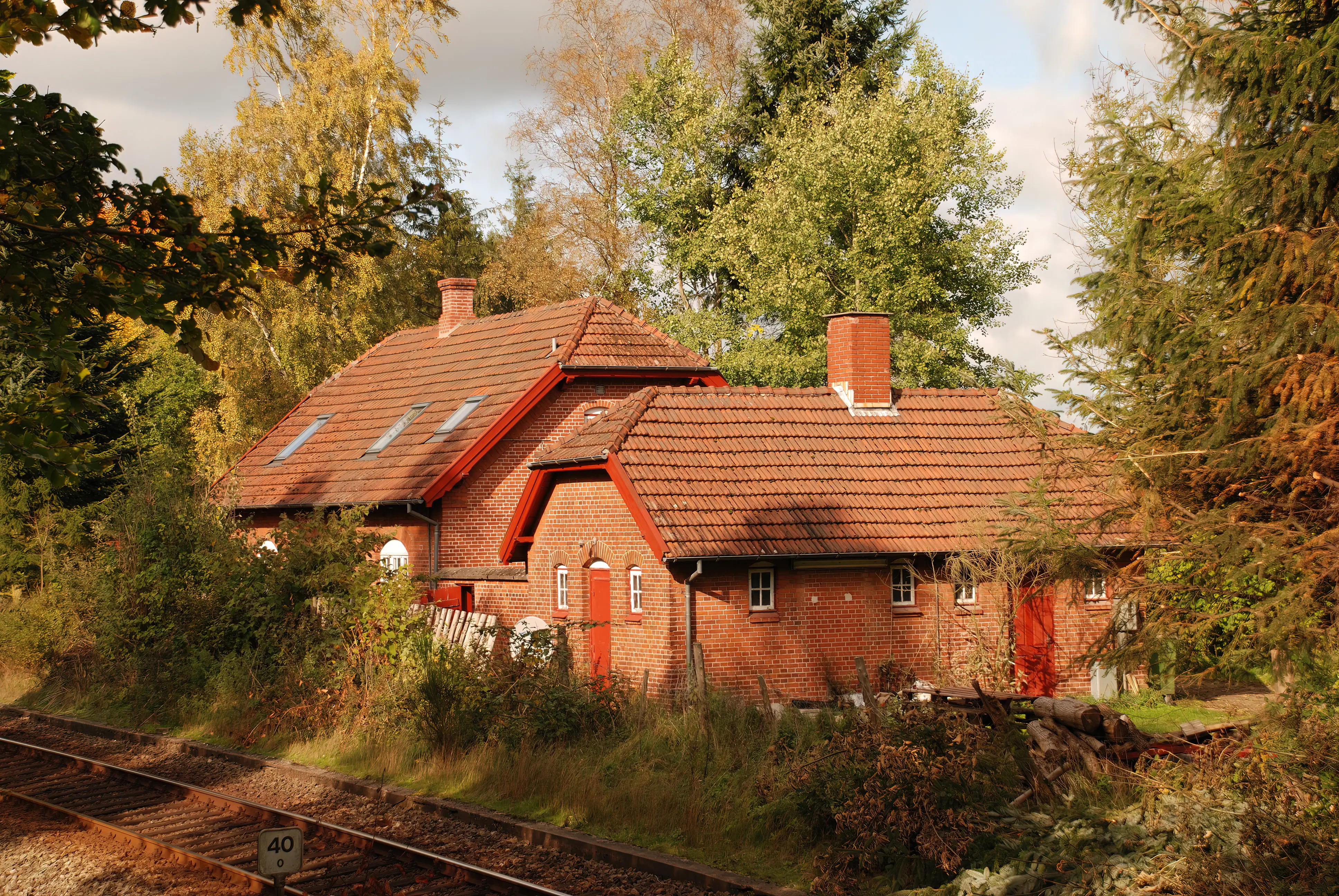 Billede af Kirkeby Station. Billede af Kirkeby Station.