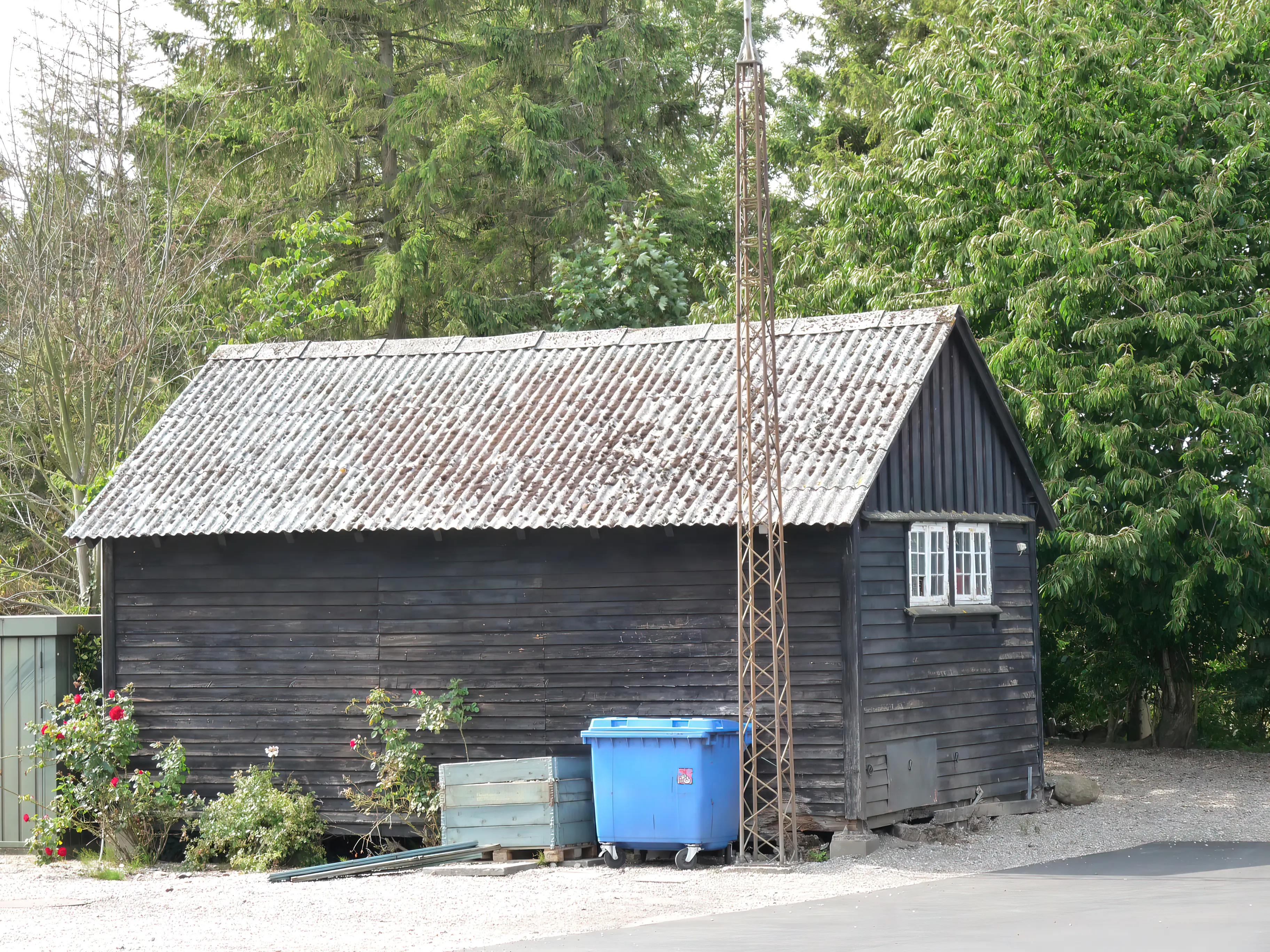 Billede af Kædeby Stations pakhus.