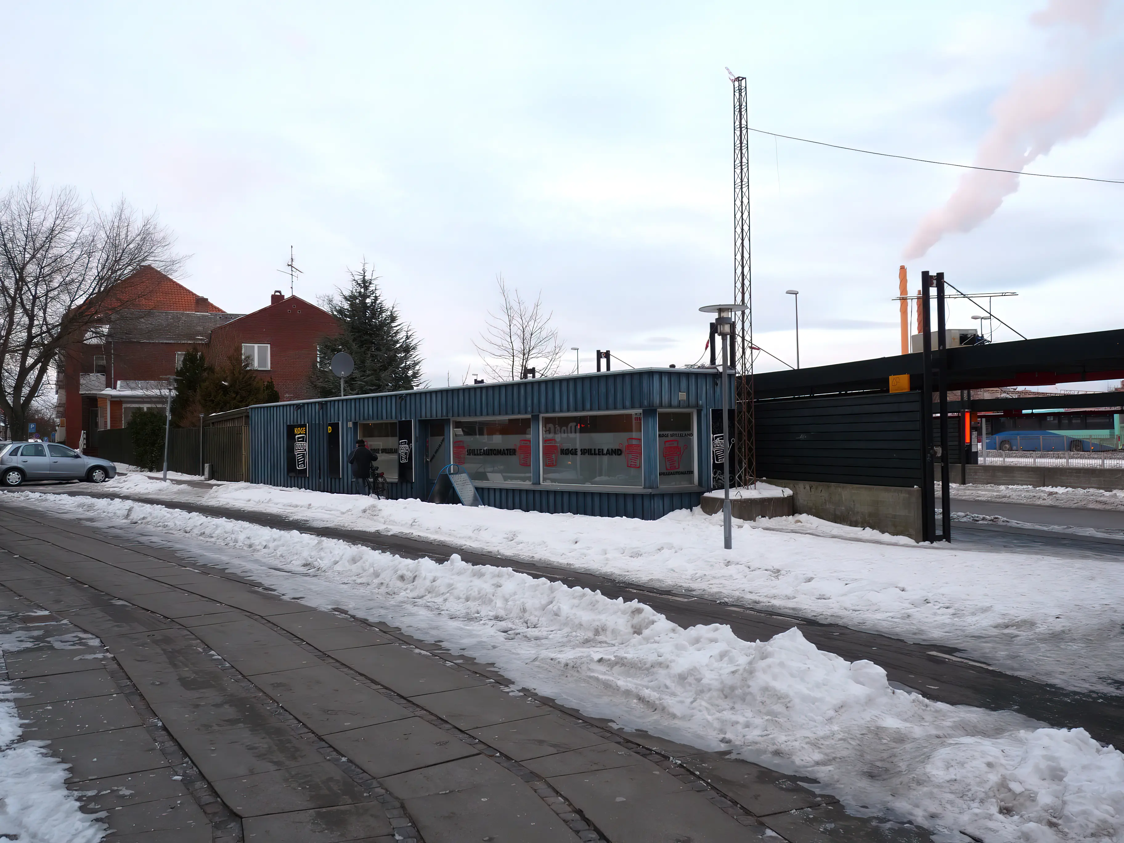 Billede af Køge Vest Station - Station er nedrevet, men Køge Vest Station har ligget her. Billede af Køge Vest Station - Station er nedrevet, men Køge Vest Station har ligget her.