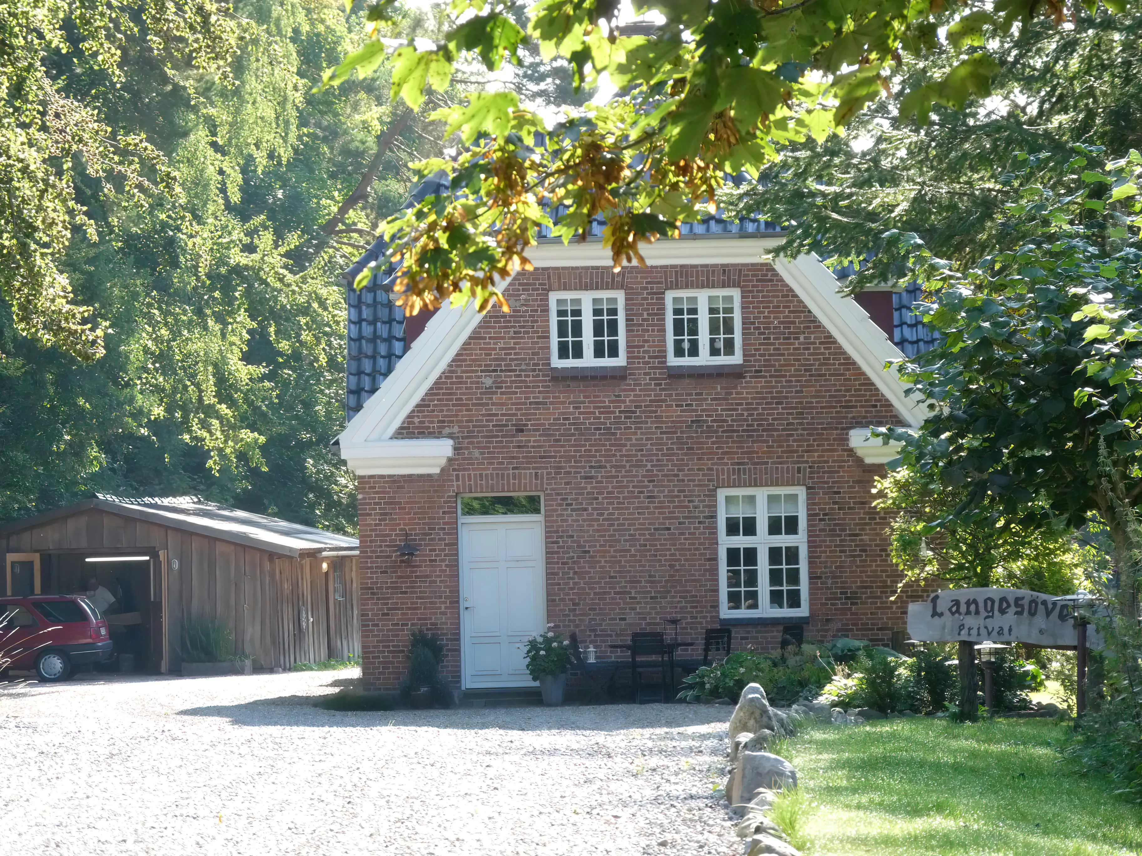 Billede af Langesø Station. Billede af Langesø Station.