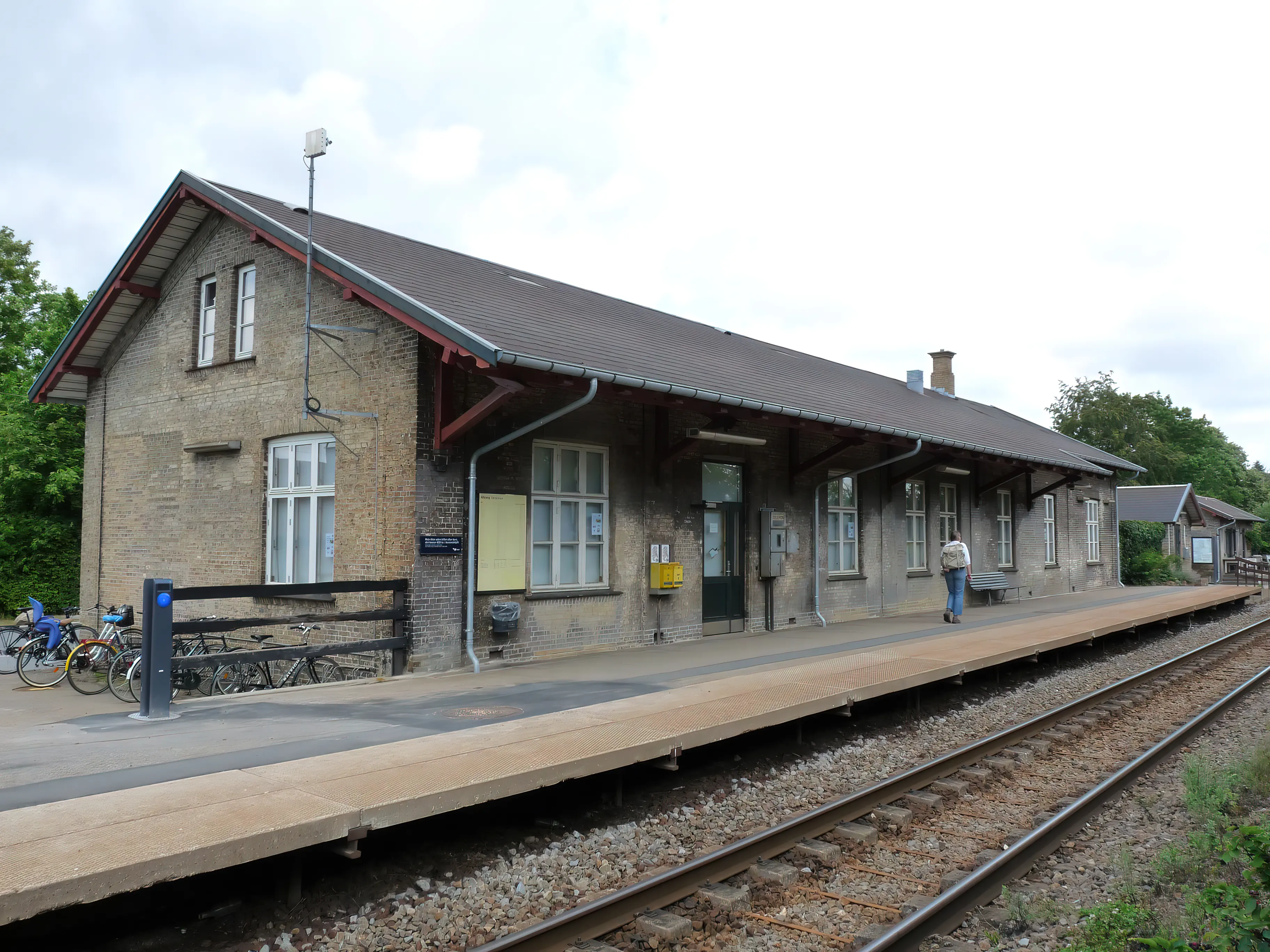 Billede af Lejre Station.