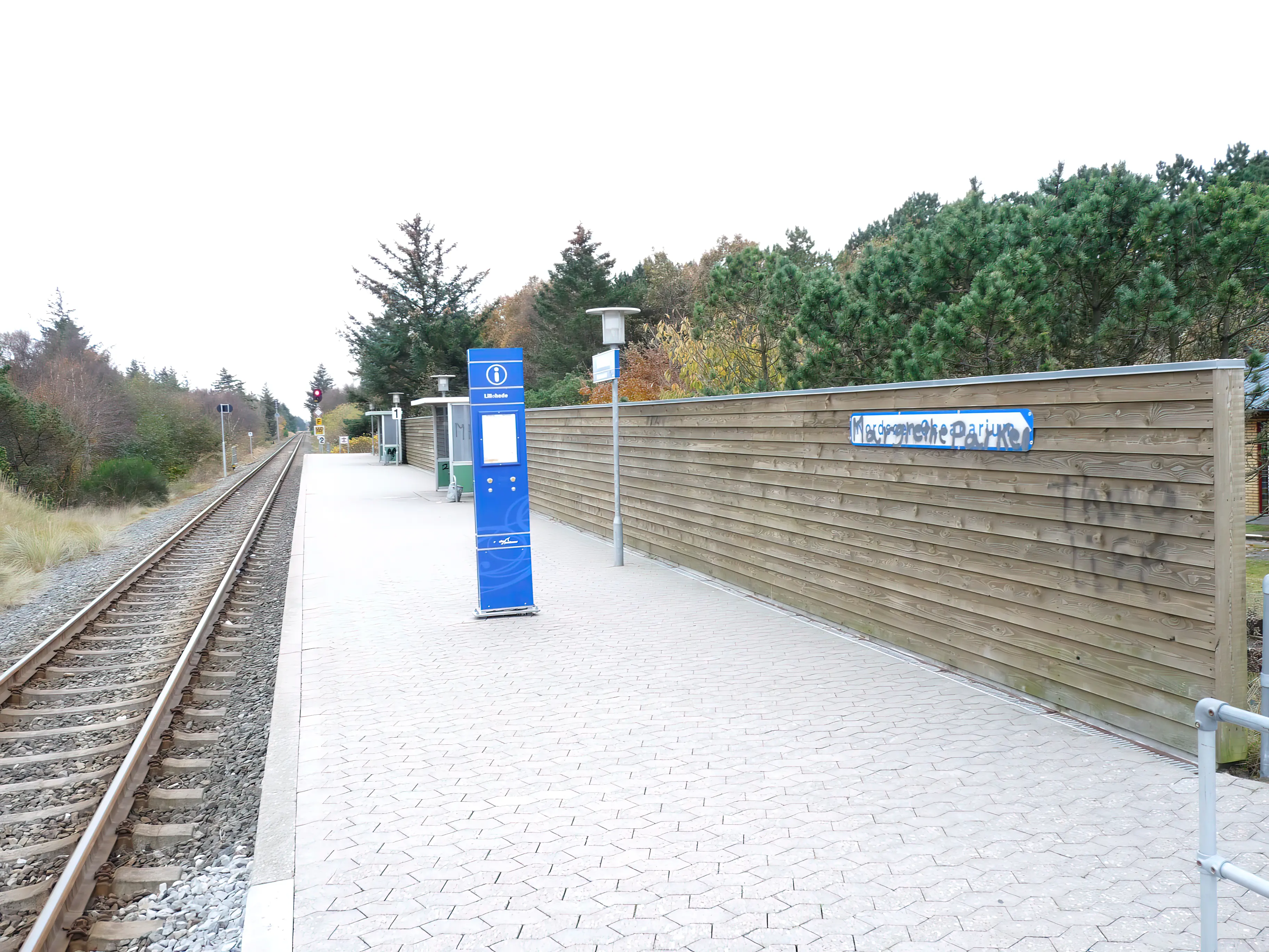 Billede af Lilleheden Trinbræt. Billede af Lilleheden Trinbræt.