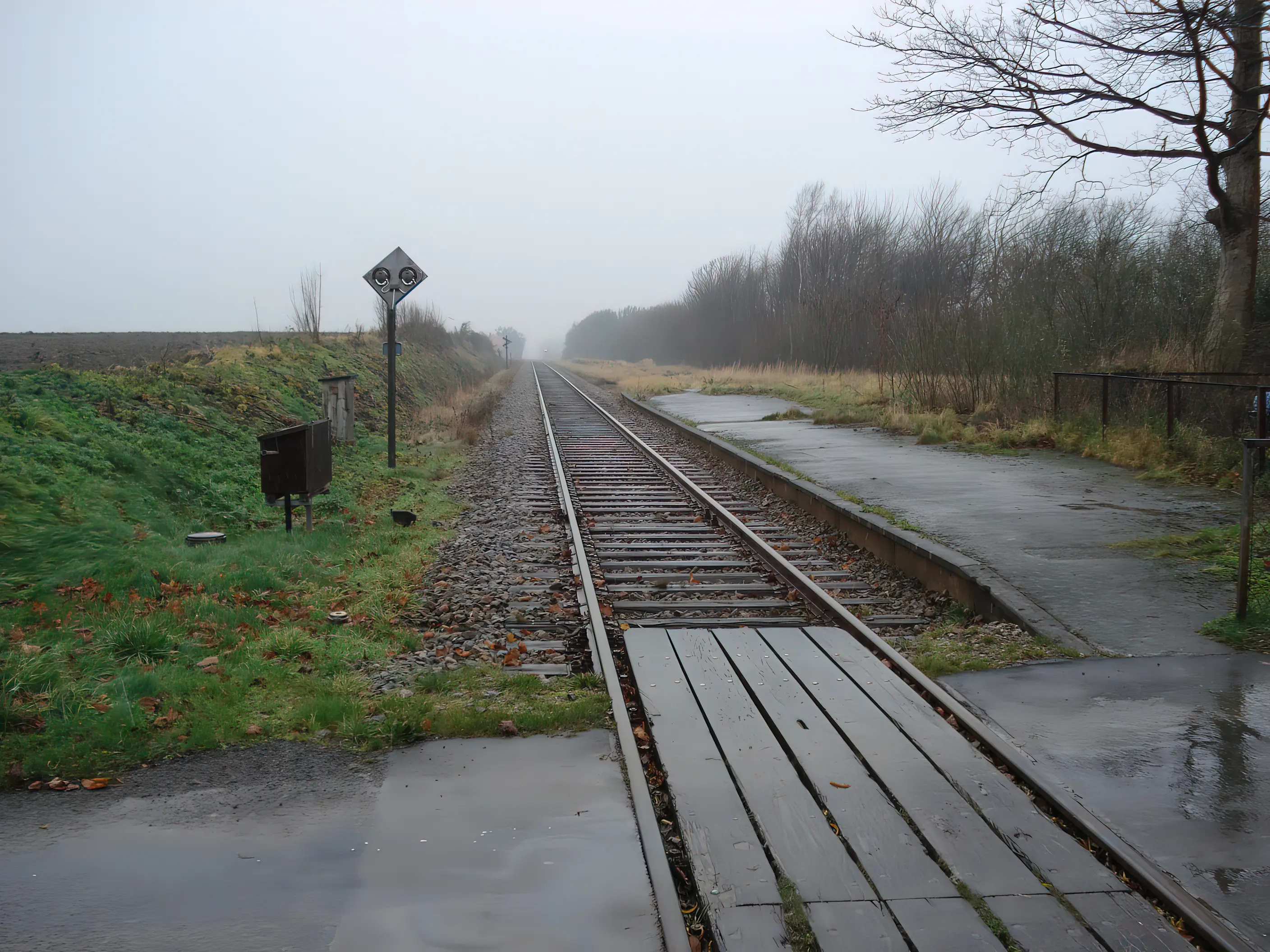 Billede af Marrebæk Station - Station er nedrevet, men Marrebæk Station har ligget her.