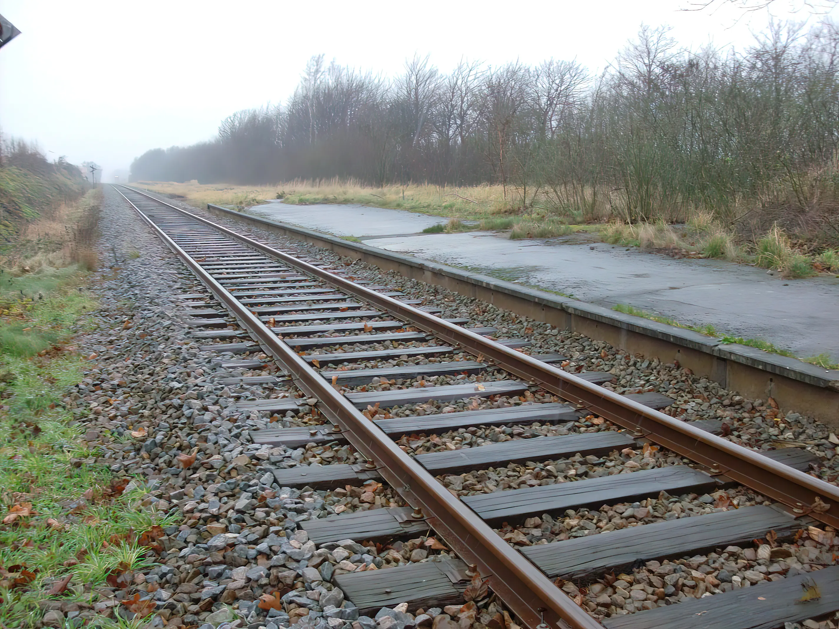 Billede af Marrebæk Station - Station er nedrevet, men Marrebæk Station har ligget her.