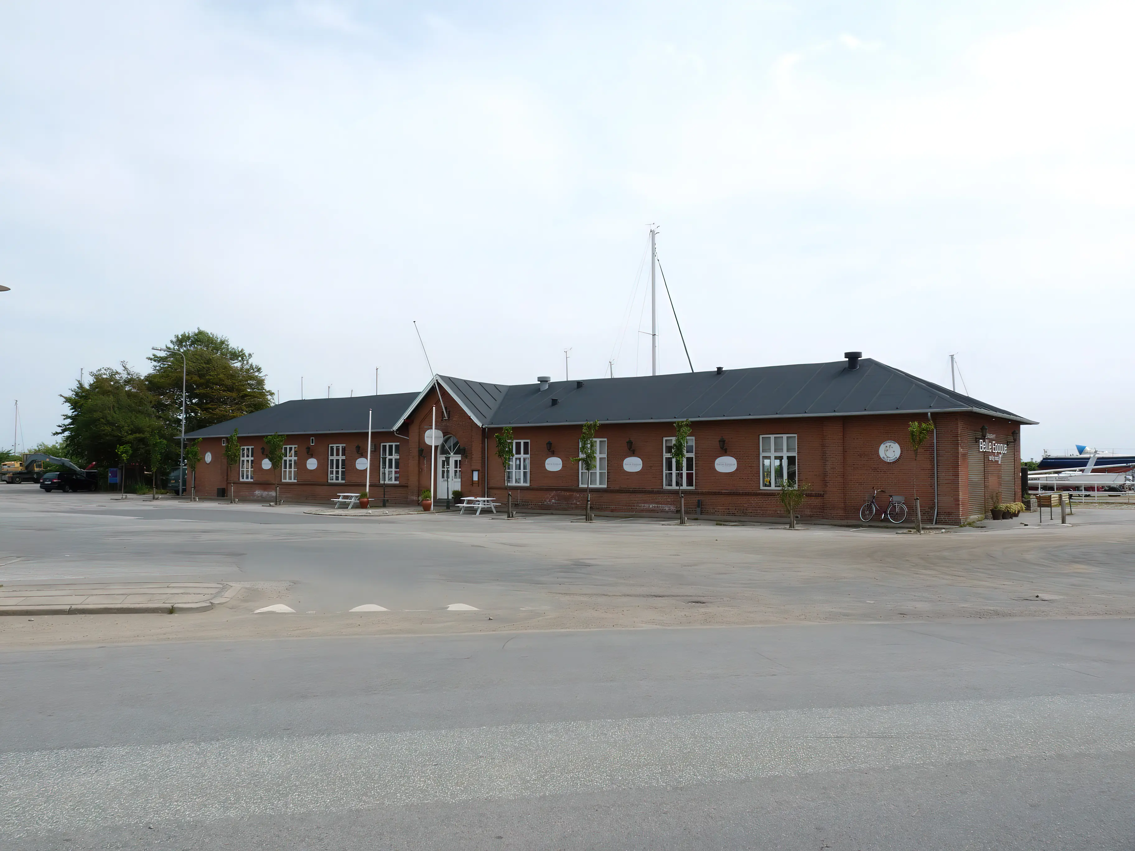 Billede af Nykøbing Mors Havnestation.