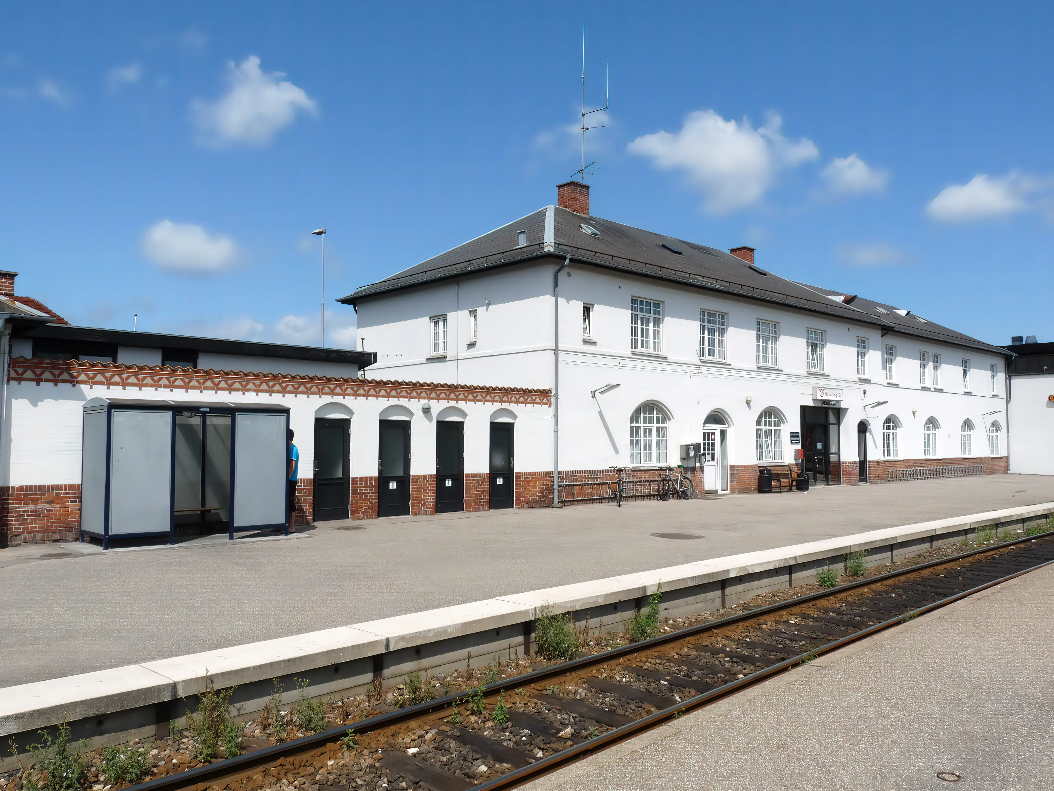 Billede af Nykøbing Sjælland Station.