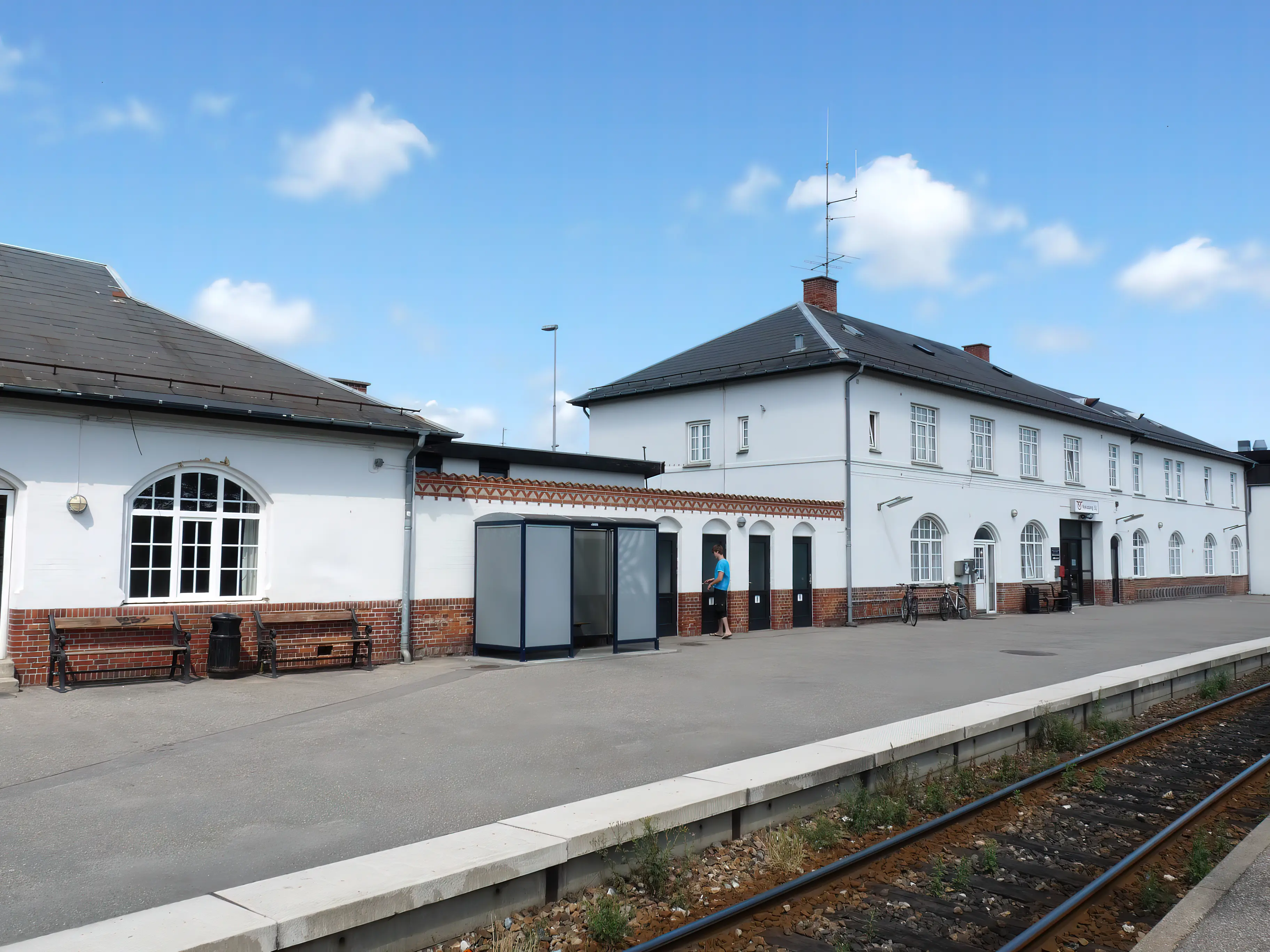 Billede af Nykøbing Sjælland Station.