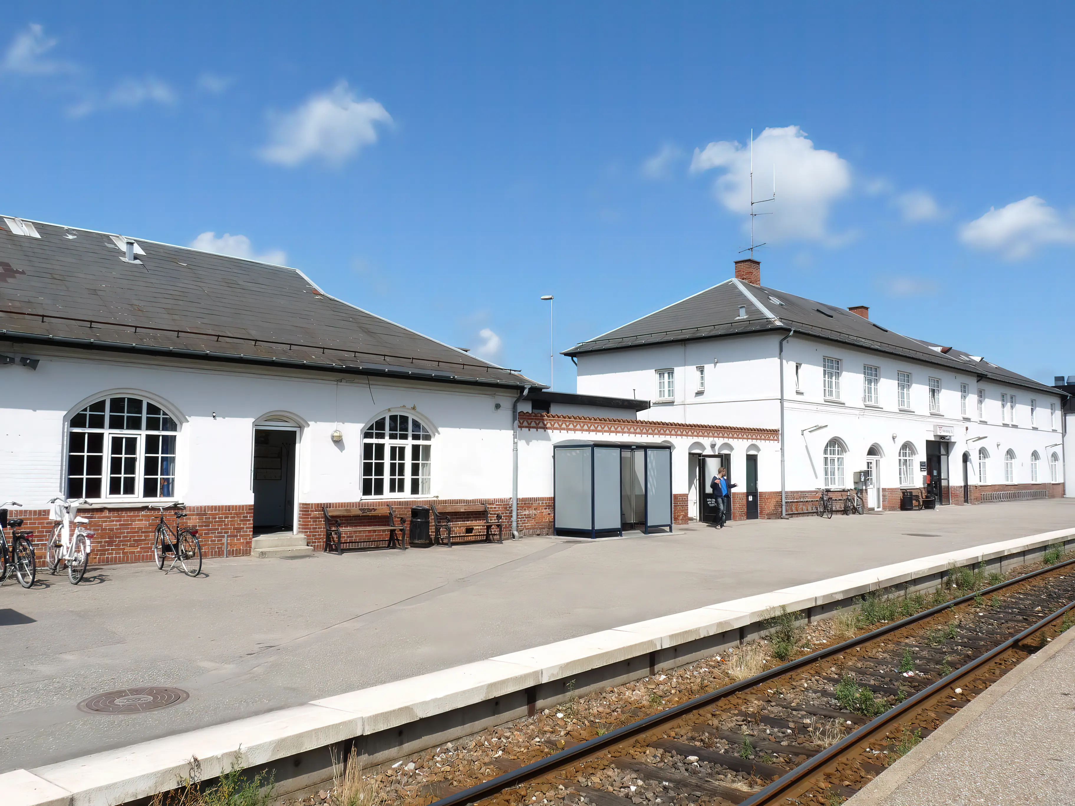 Billede af Nykøbing Sjælland Station.