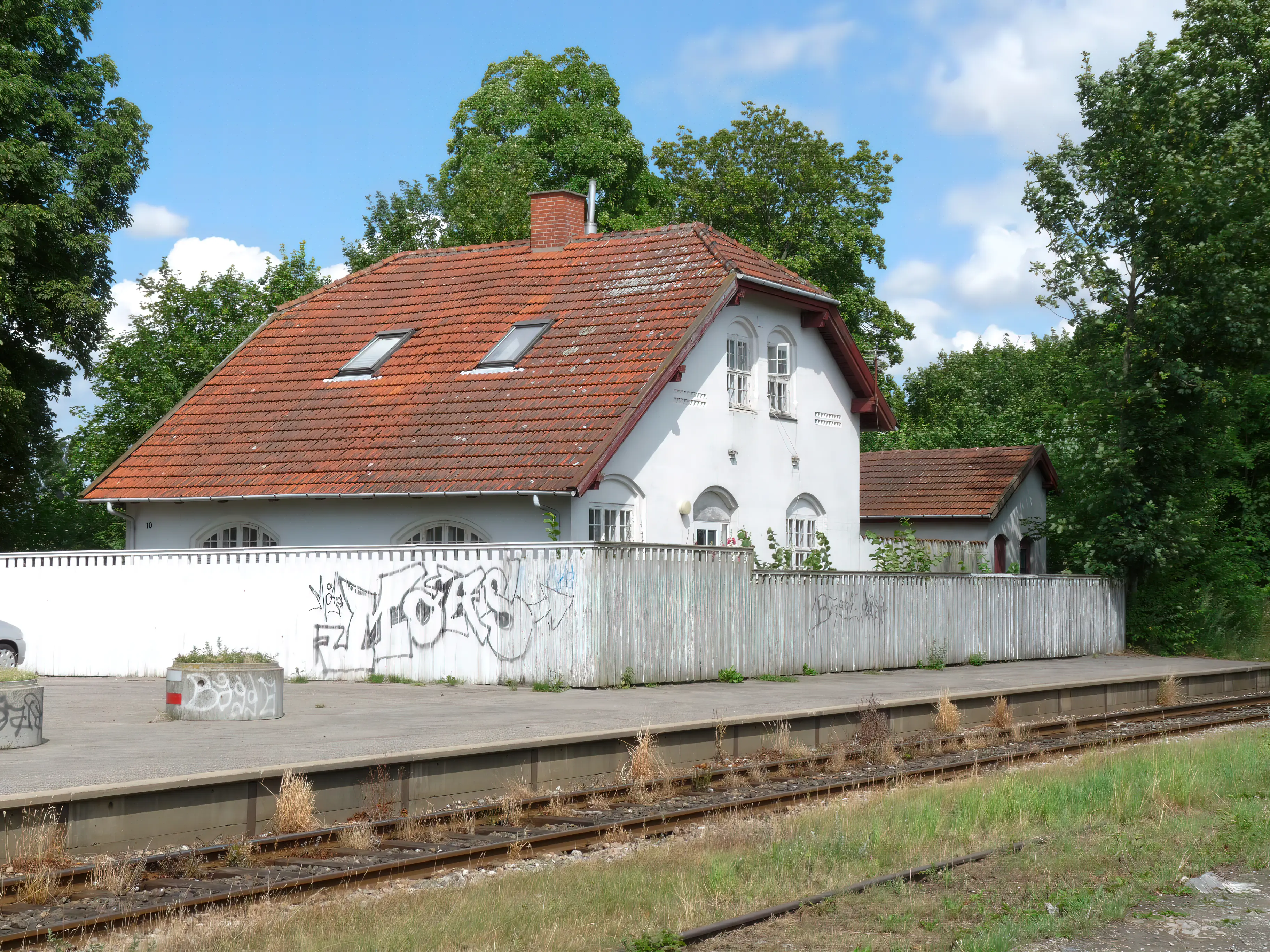 Billede af Nyrup Station.