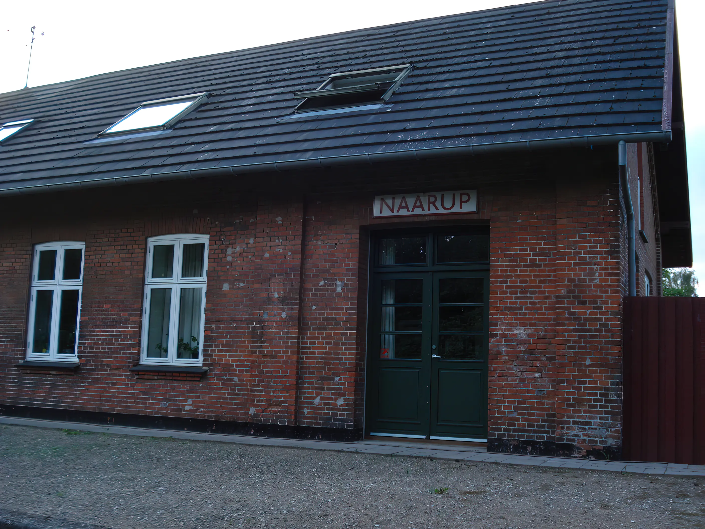 Billede af Nårup Station.