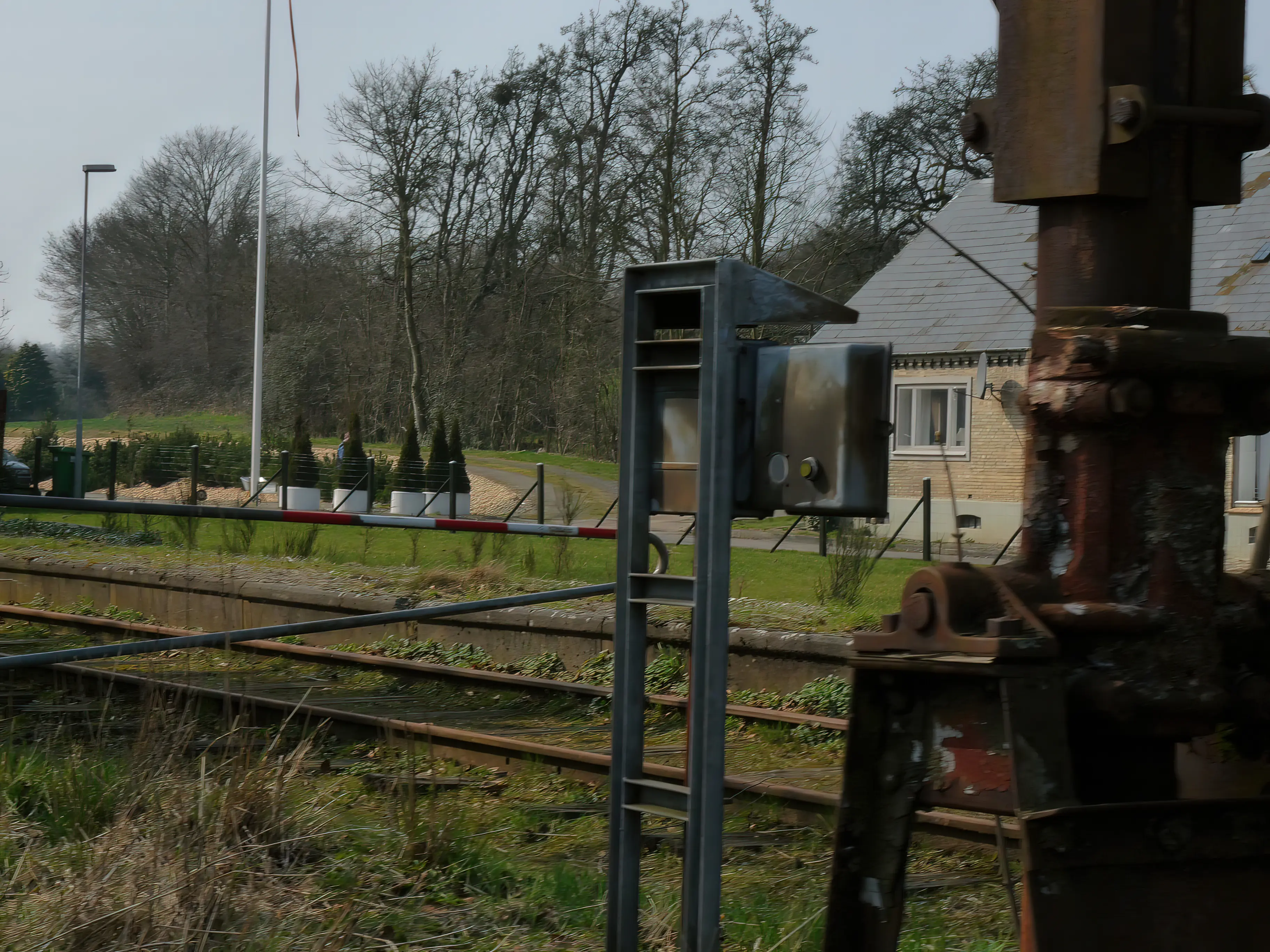 Billede af Nårup Stations ind og udkørsel. Billede af Nårup Stations ind og udkørsel.