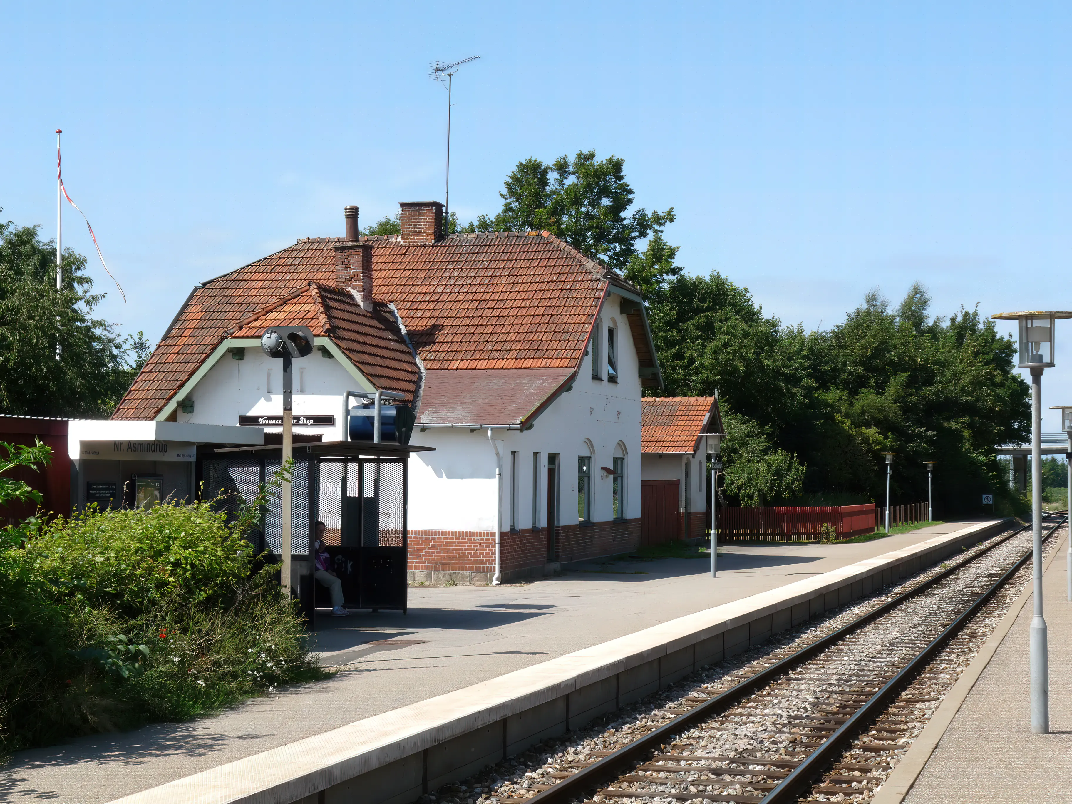 Billede af Nørre Asmindrup Station.