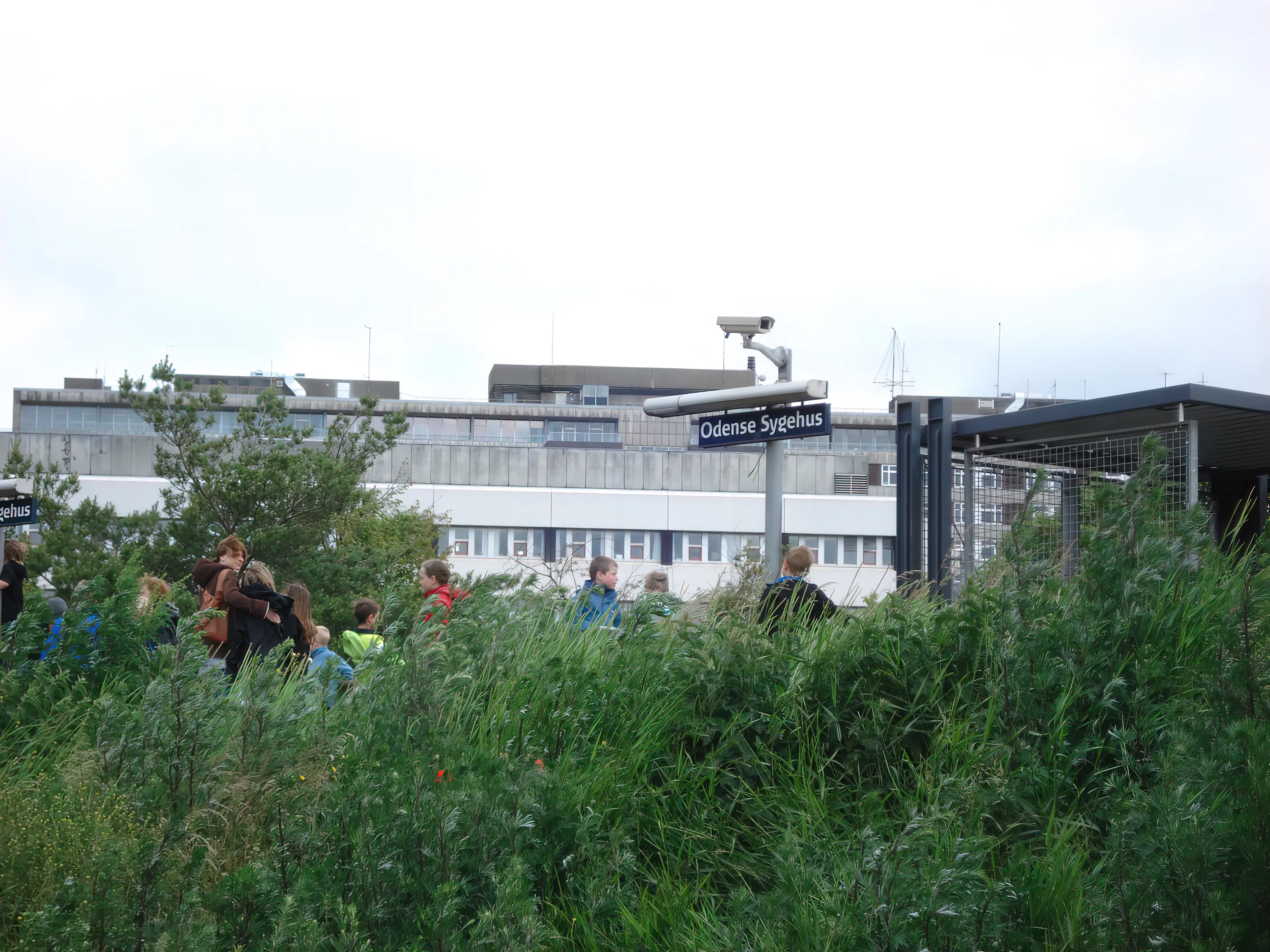 Billede af Odense Sygehus Trinbræt. Billede af Odense Sygehus Trinbræt.