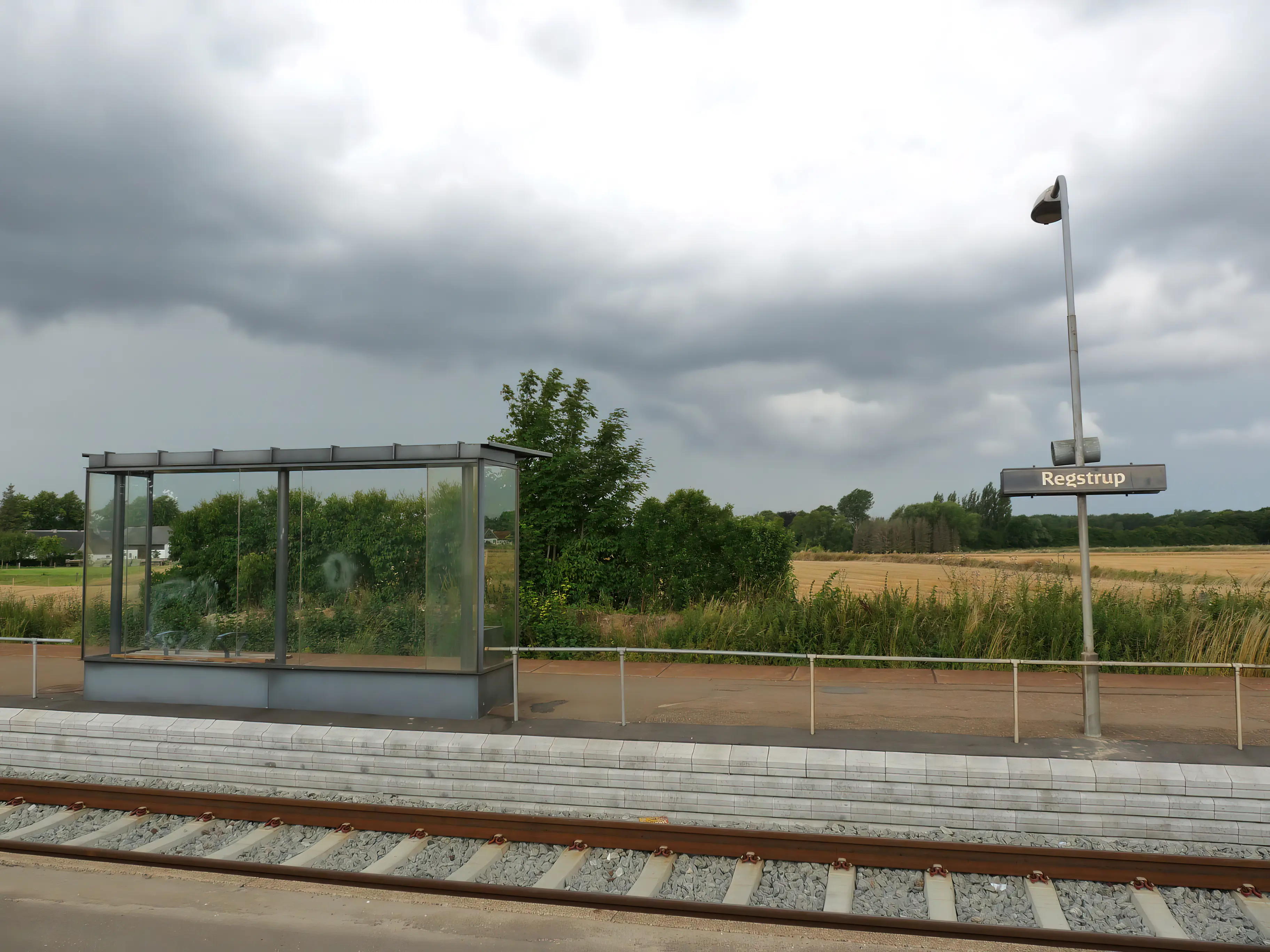 Billede af Regstrup Trinbræt. Billede af Regstrup Trinbræt.