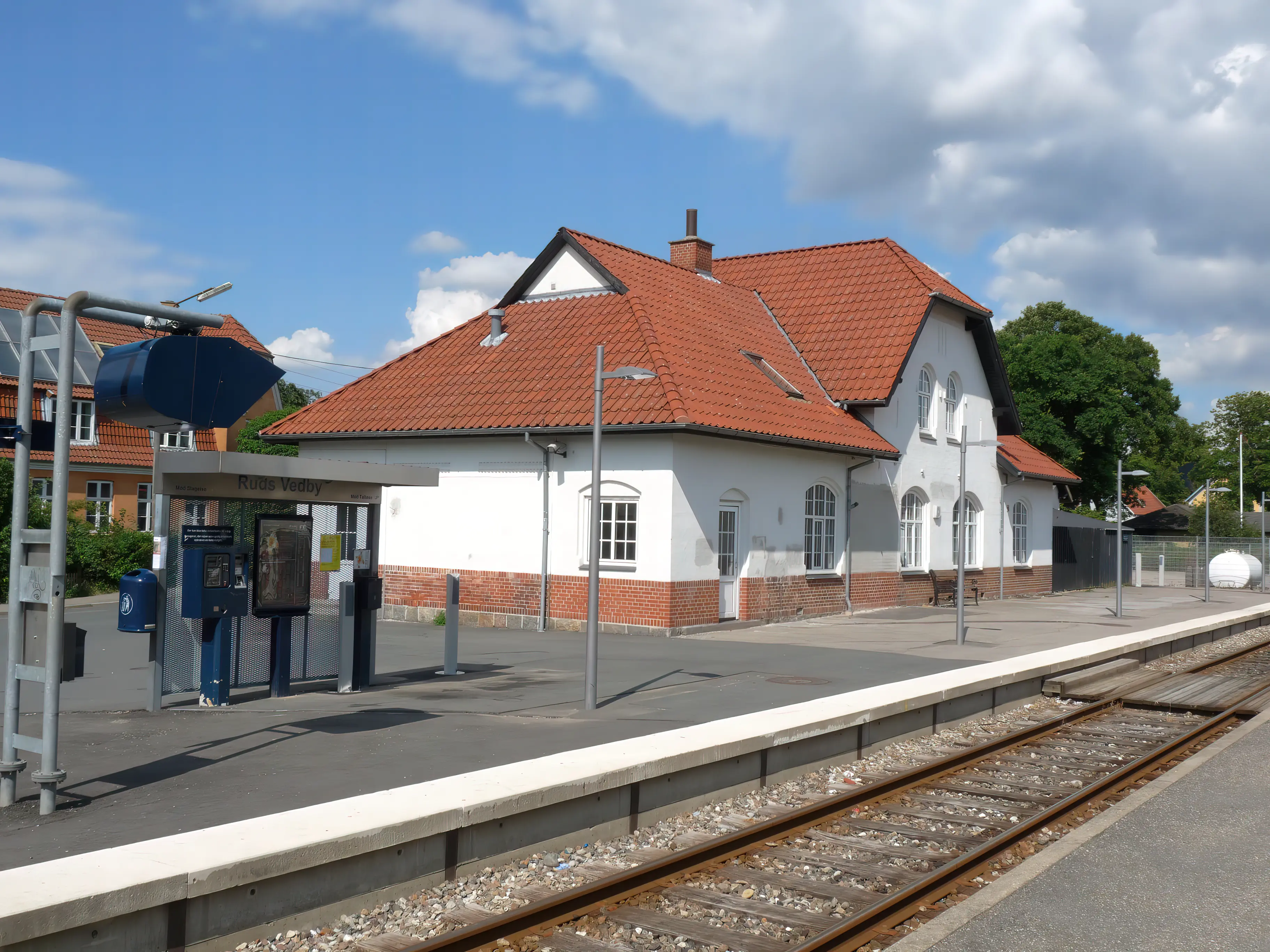 Billede af Ruds Vedby Station.