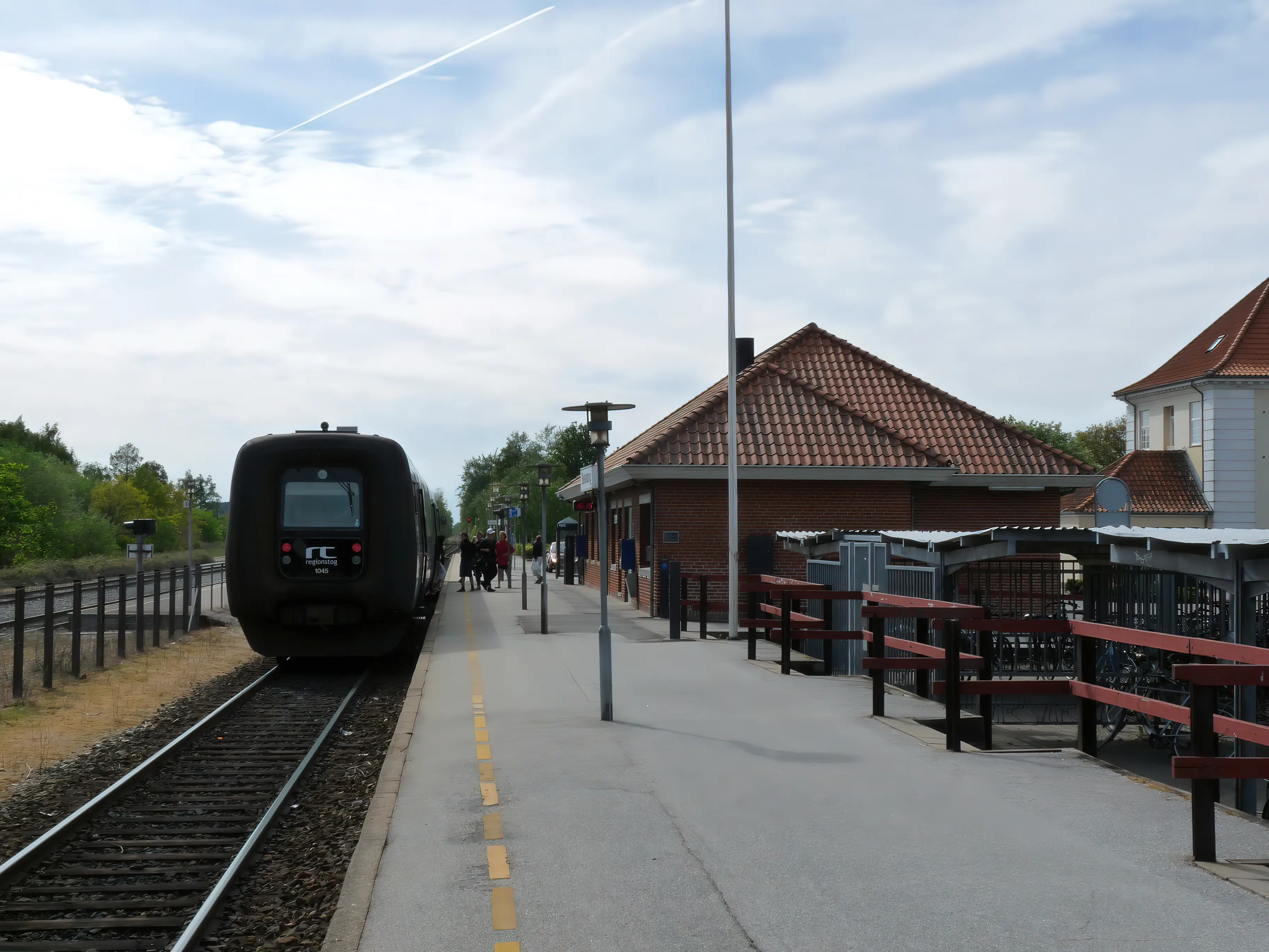 Billede af Sakskøbing Station.