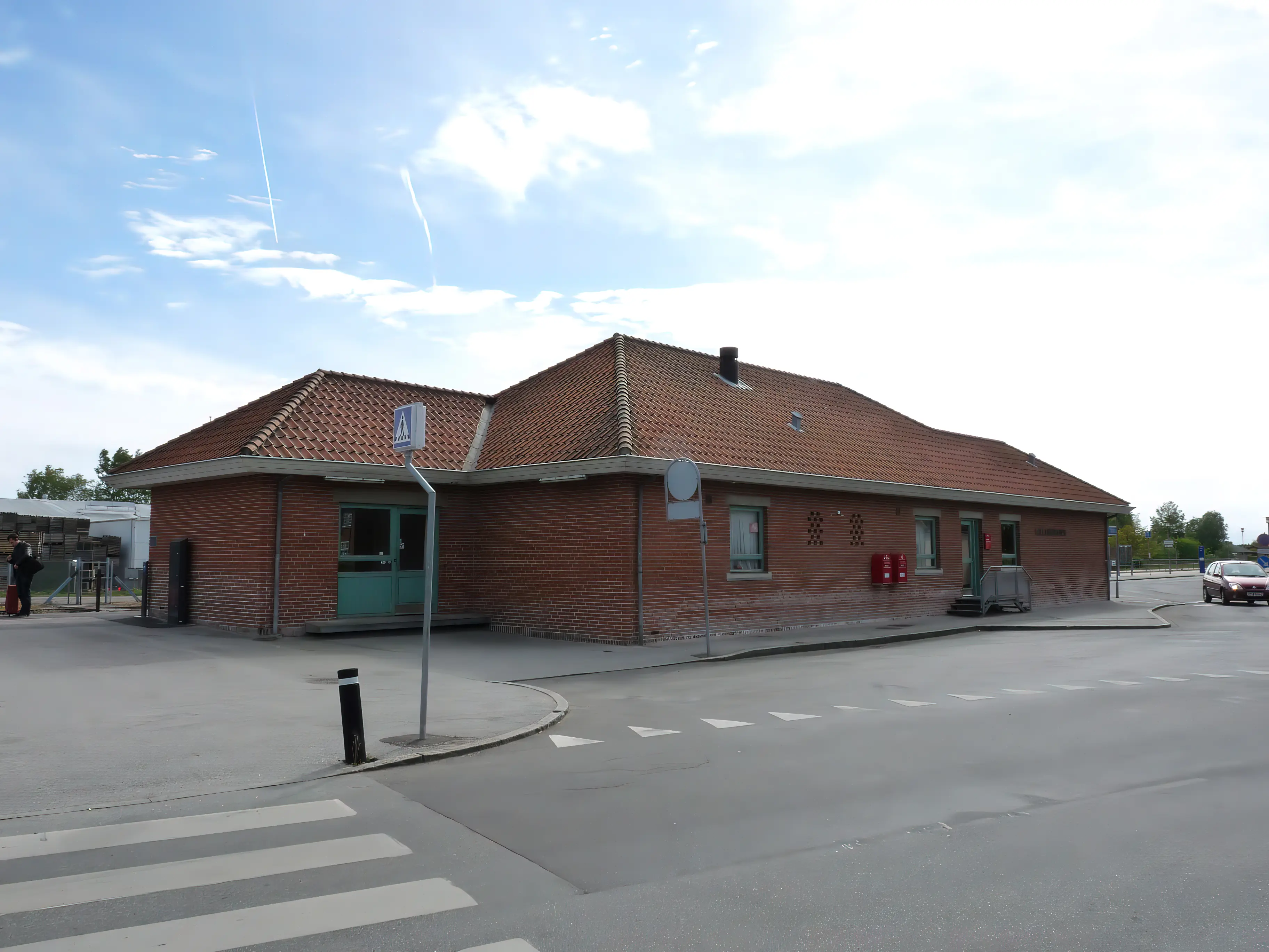 Billede af Sakskøbing Station.