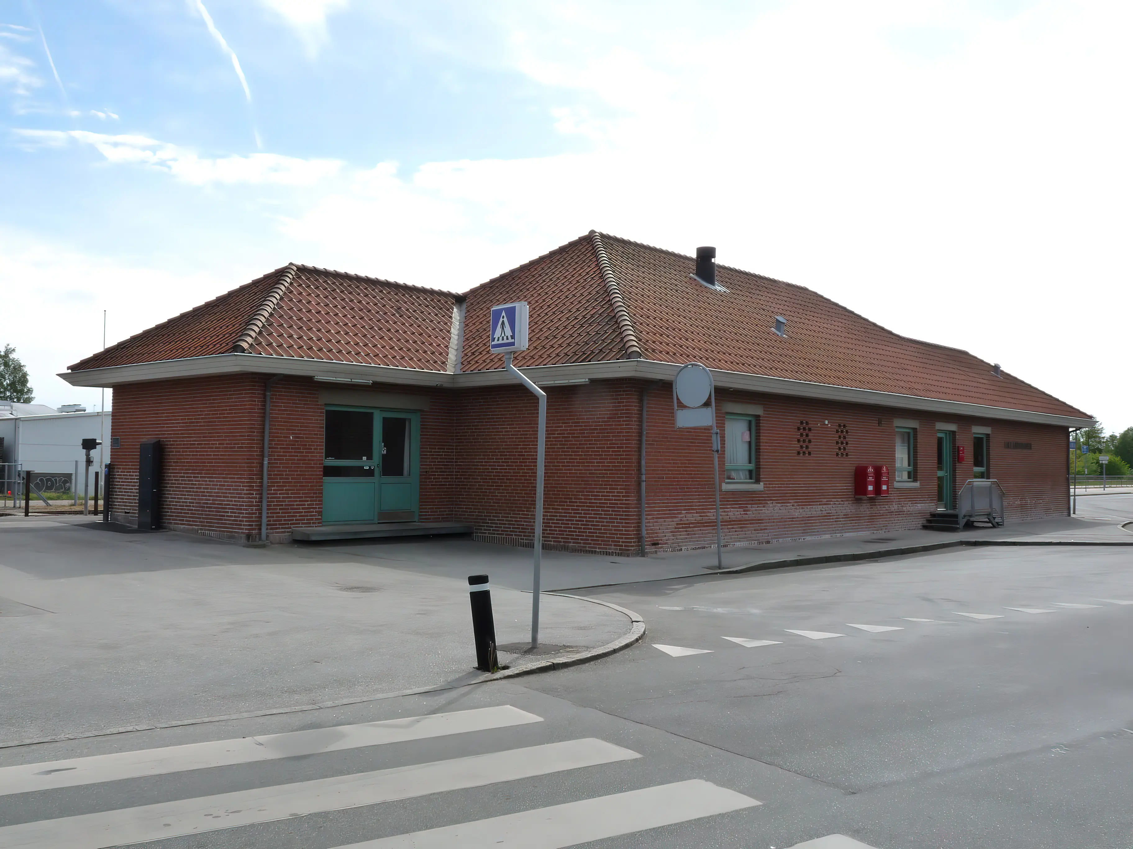 Billede af Sakskøbing Station.