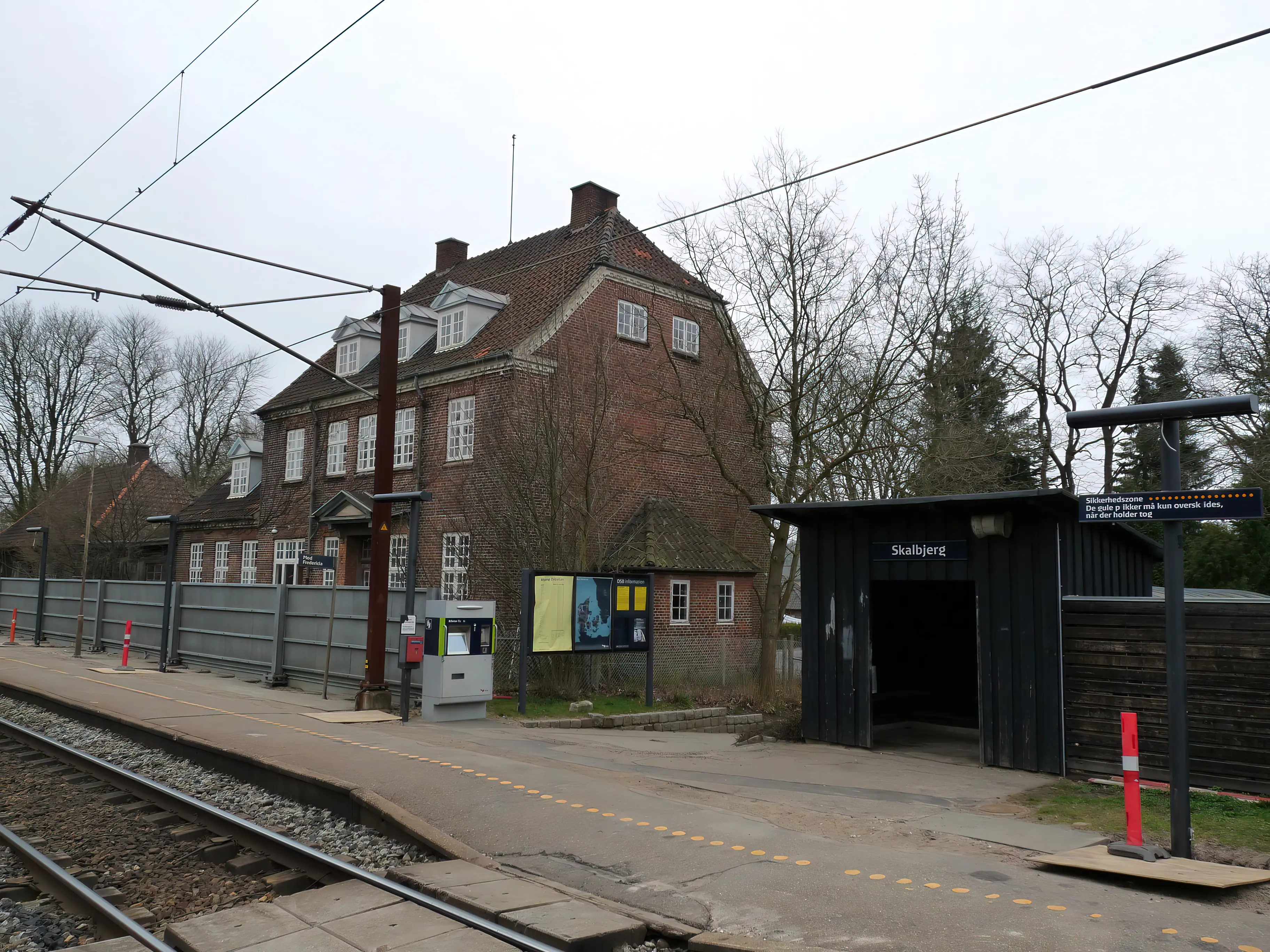 Billede af Skalbjerg Station. Billede af Skalbjerg Station.