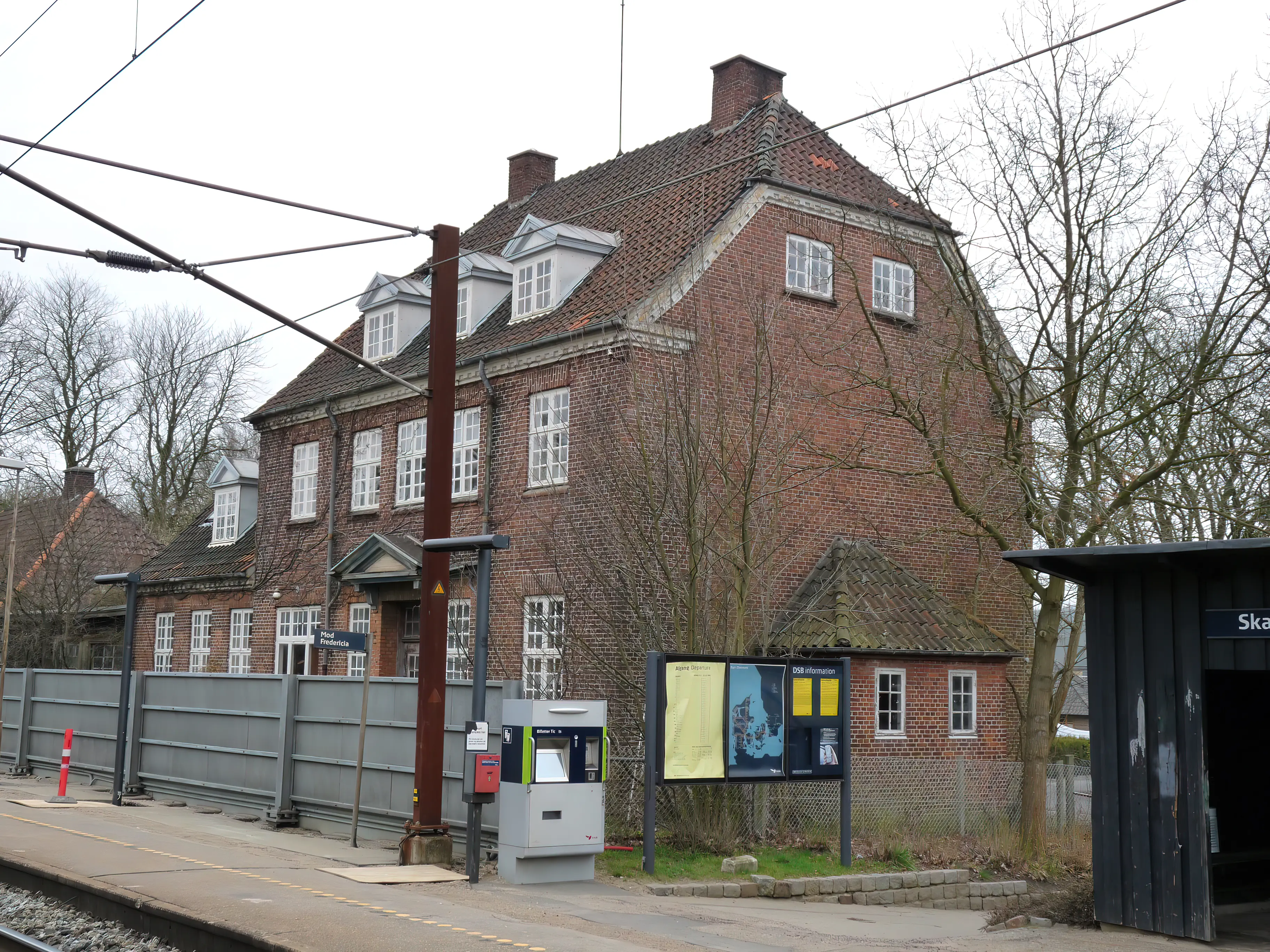 Billede af Skalbjerg Station. Billede af Skalbjerg Station.