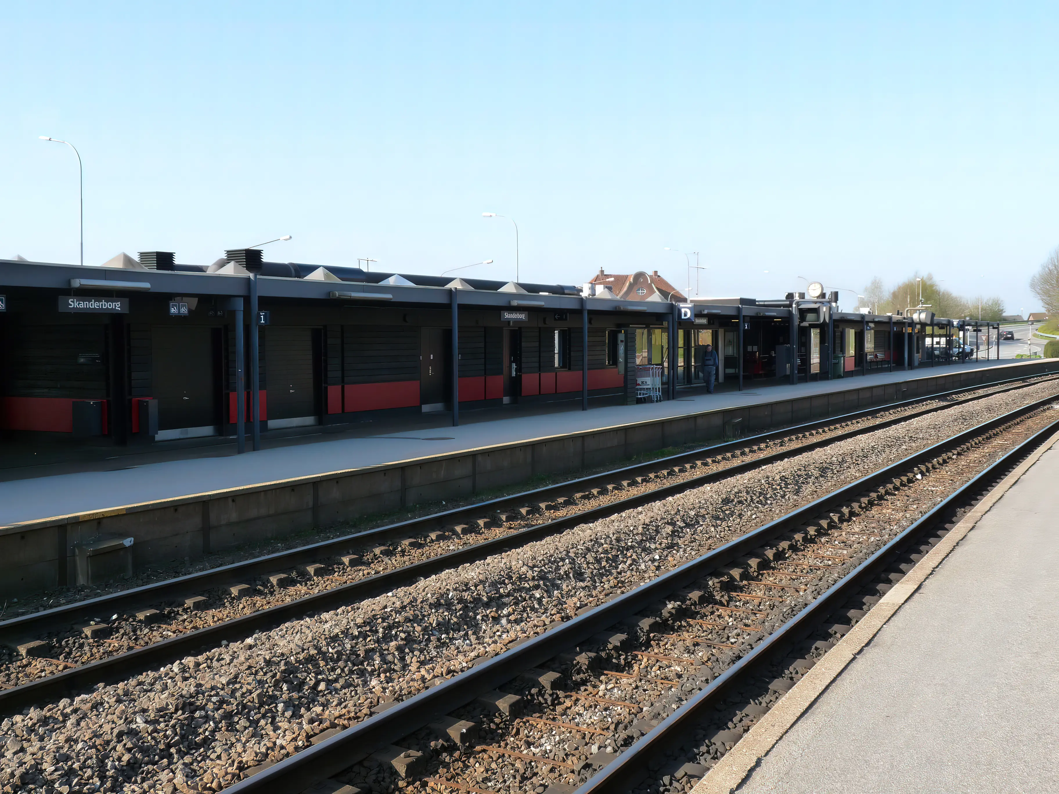 Billede af Skanderborg Station.