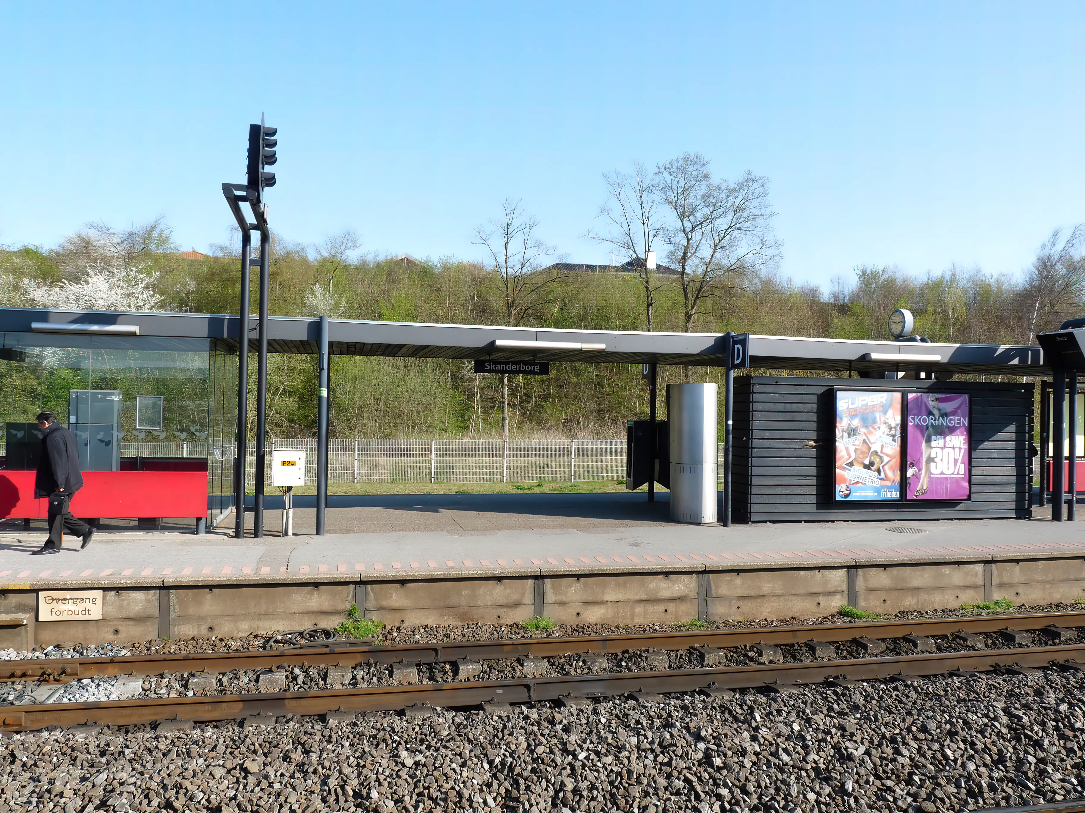 Billede af Skanderborg Station. Billede af Skanderborg Station.