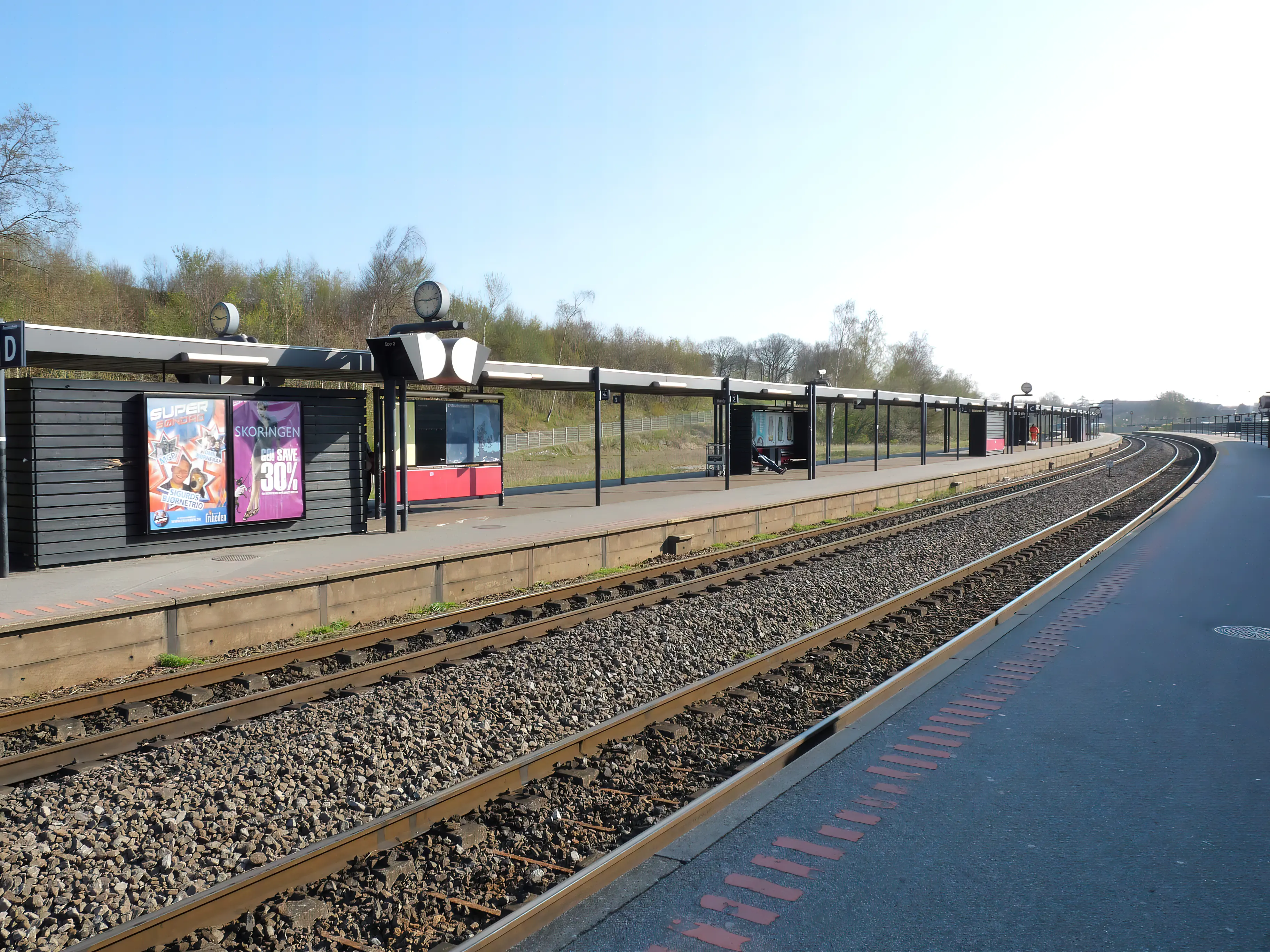 Billede af Skanderborg Station.