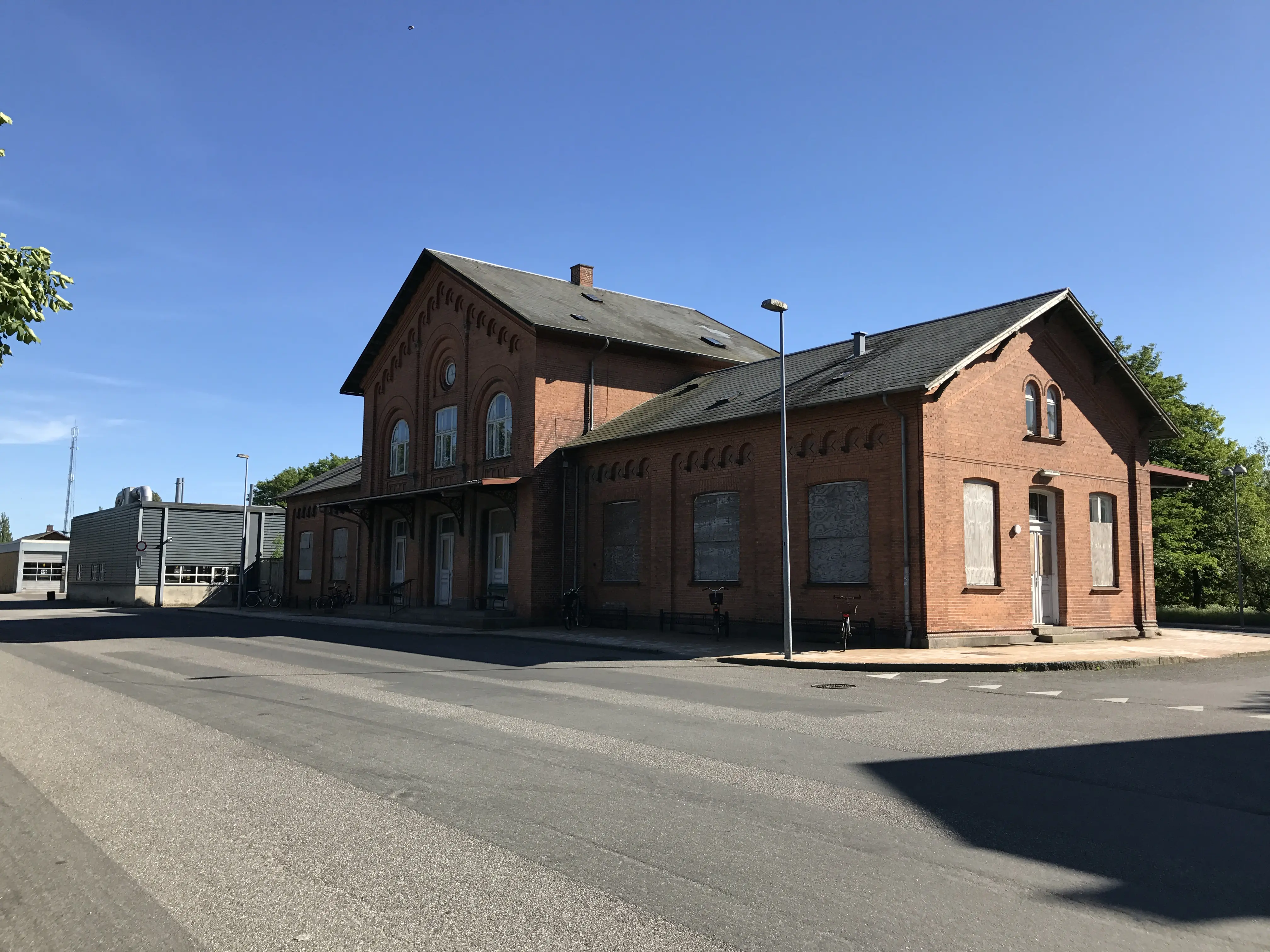 Billede af Skælskør Station. Billede af Skælskør Station.