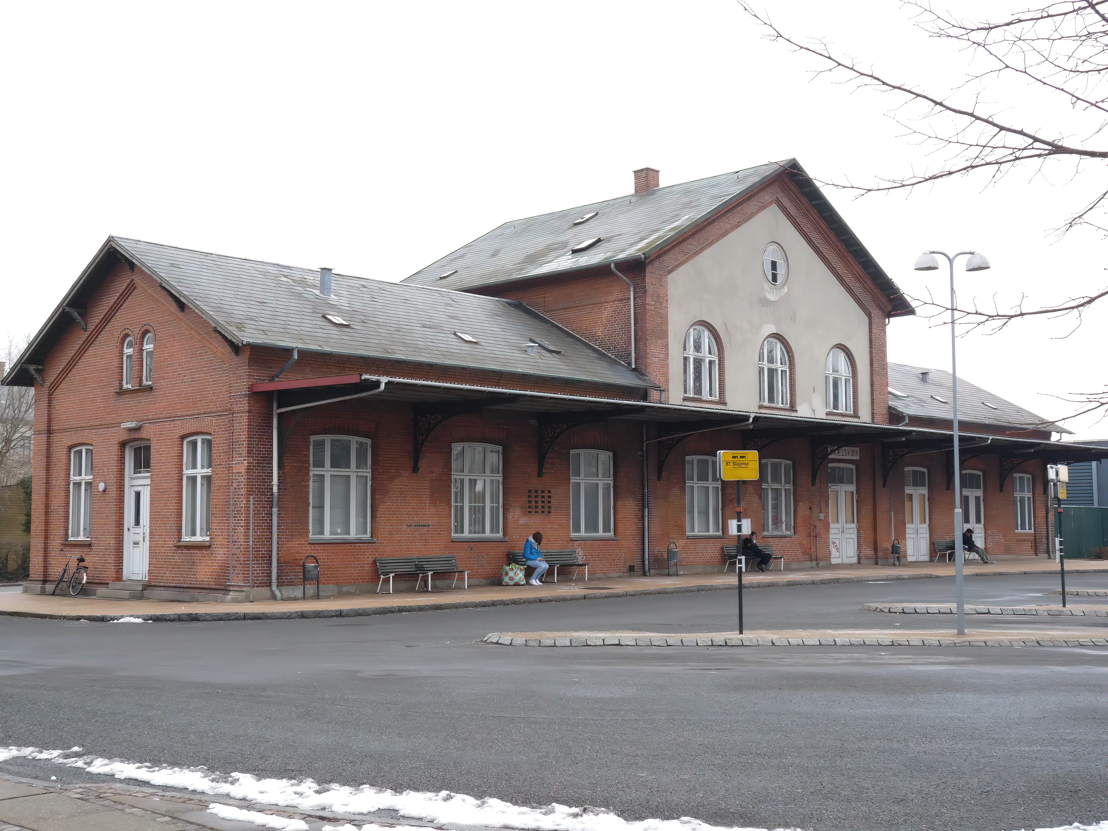 Billede af Skælskør Station. Billede af Skælskør Station.