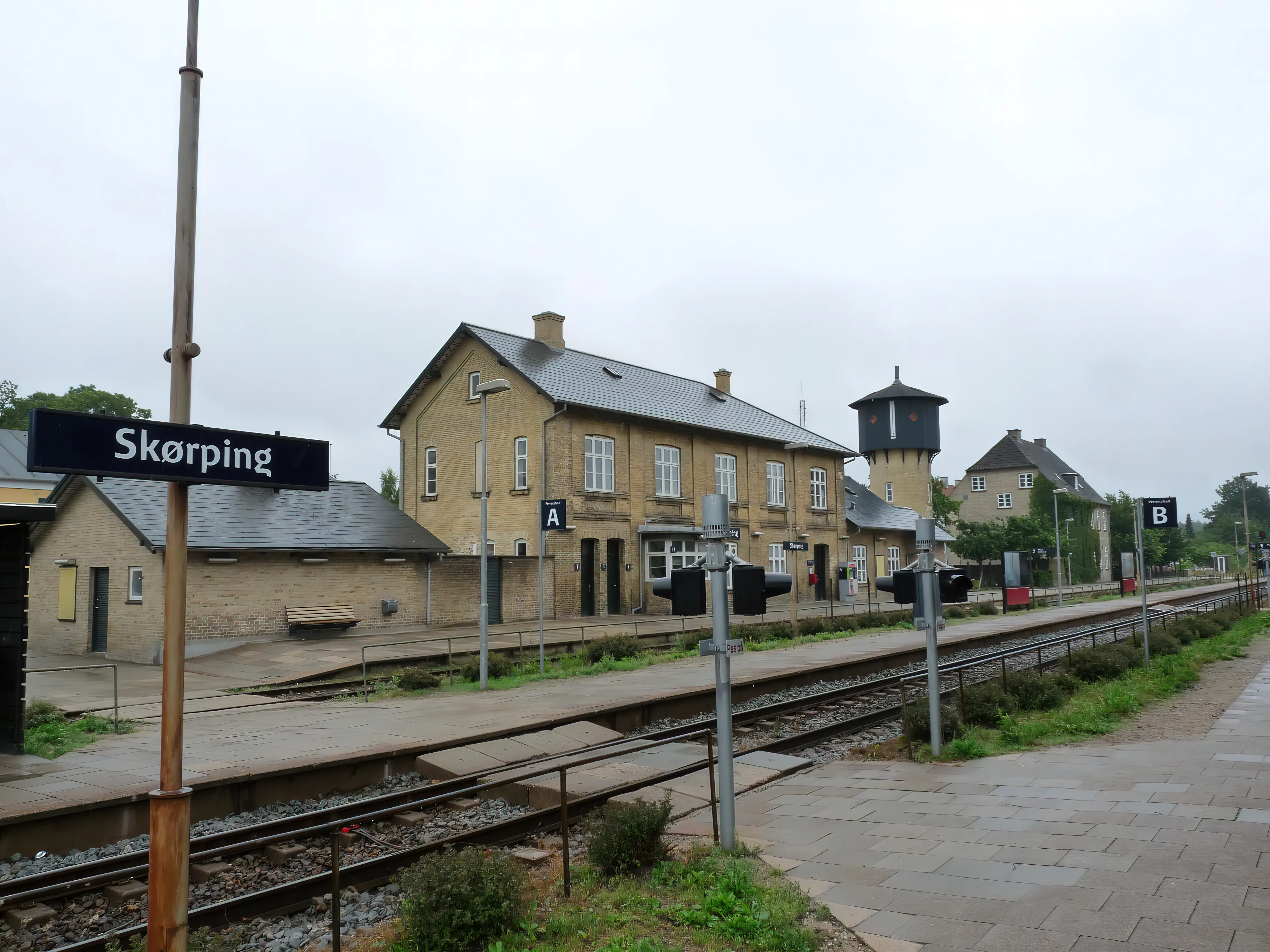 Billede af Skørping Station.