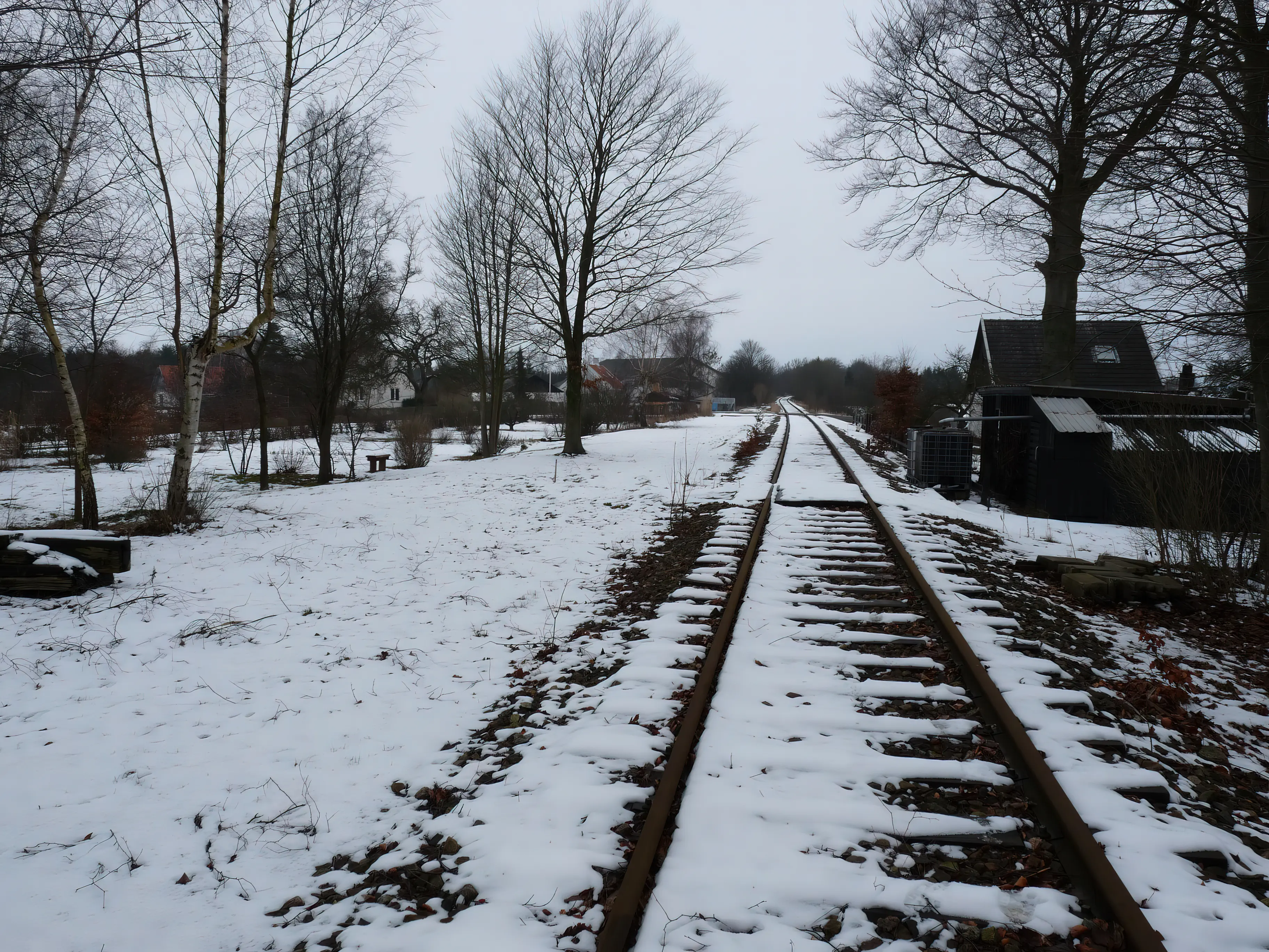 Billede af Sludstrup Station - Station er nedrevet, men Sludstrup Station har ligget her.