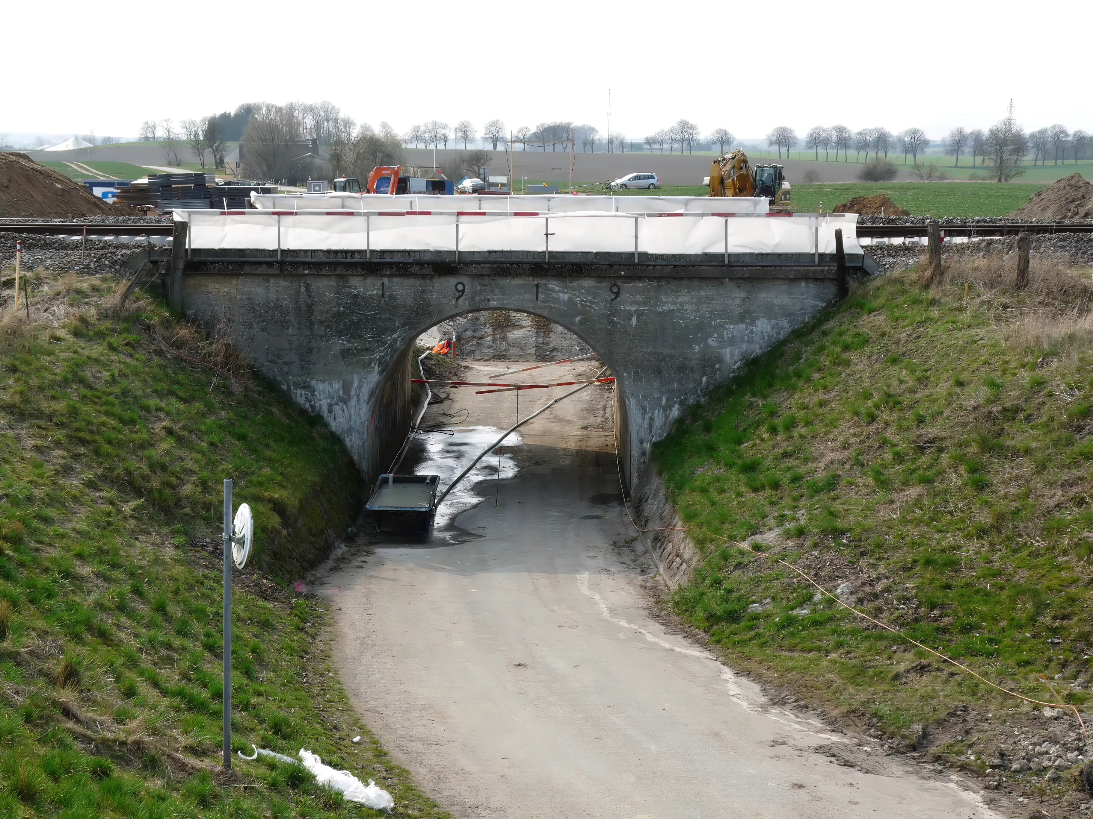 Billede af Søgård Trinbræt - Trinbræt er nedrevet, men Søgård Trinbræt har ligget her.